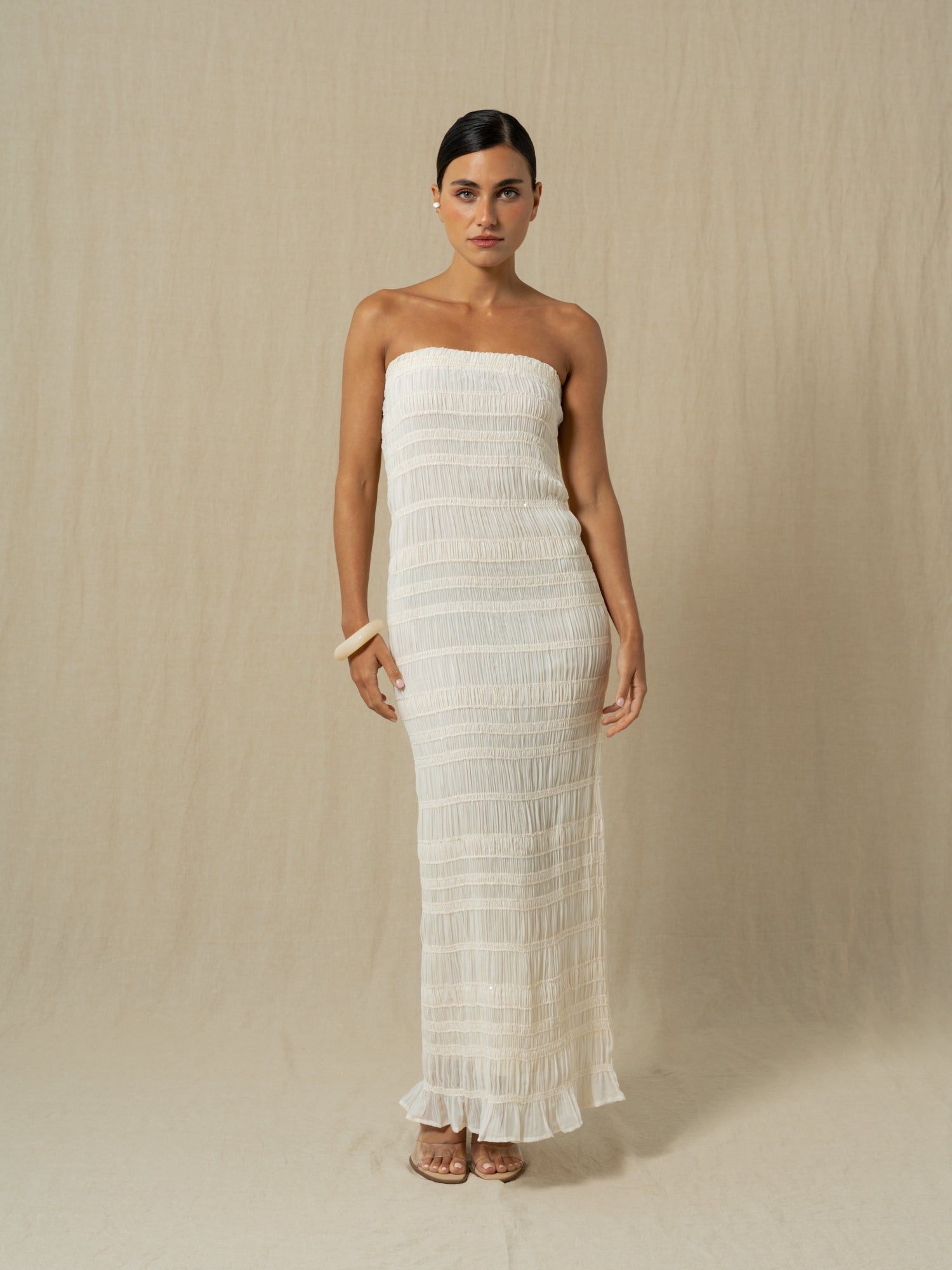 MARIONA WHITE DRESS