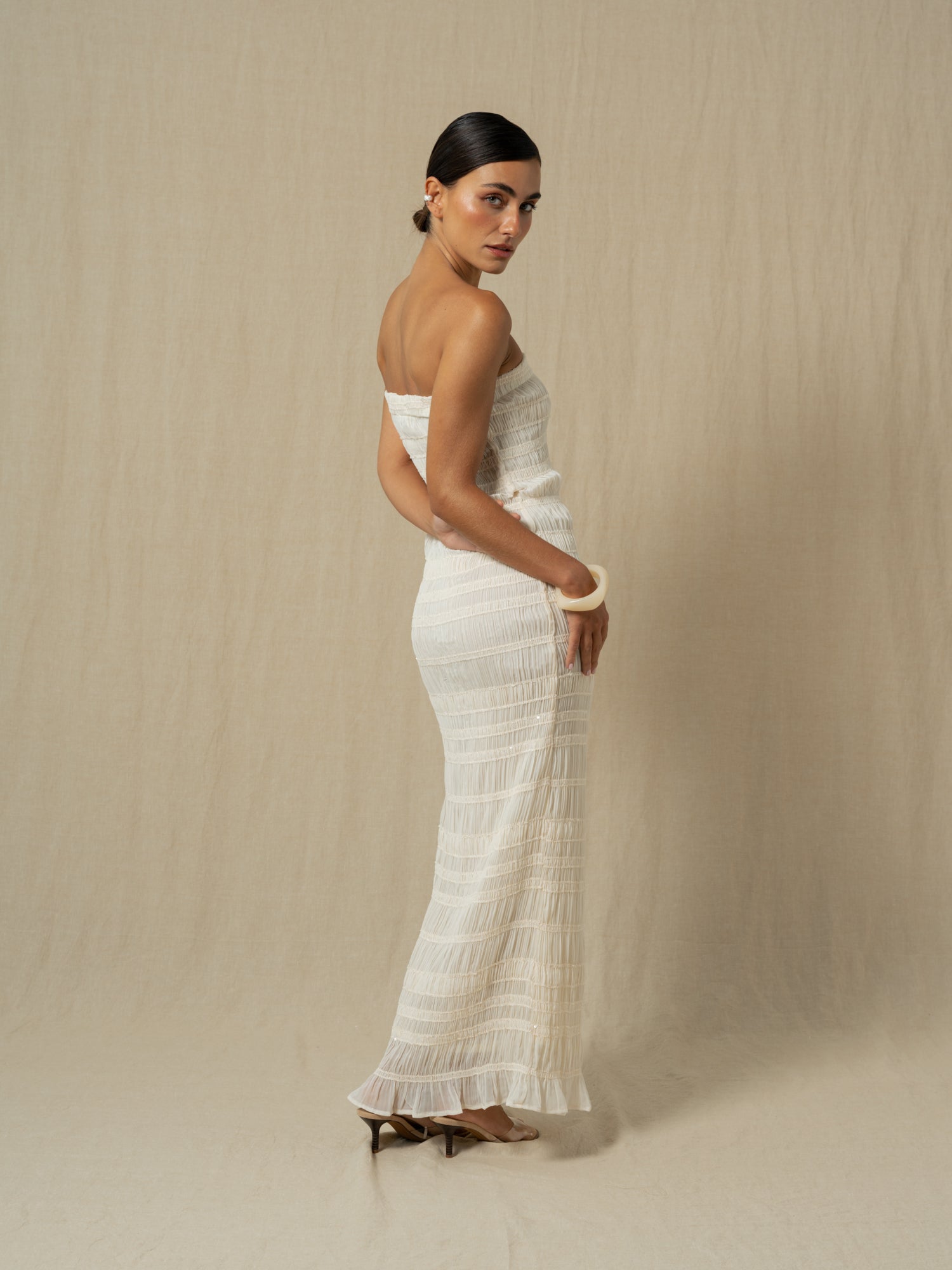 MARIONA WHITE DRESS