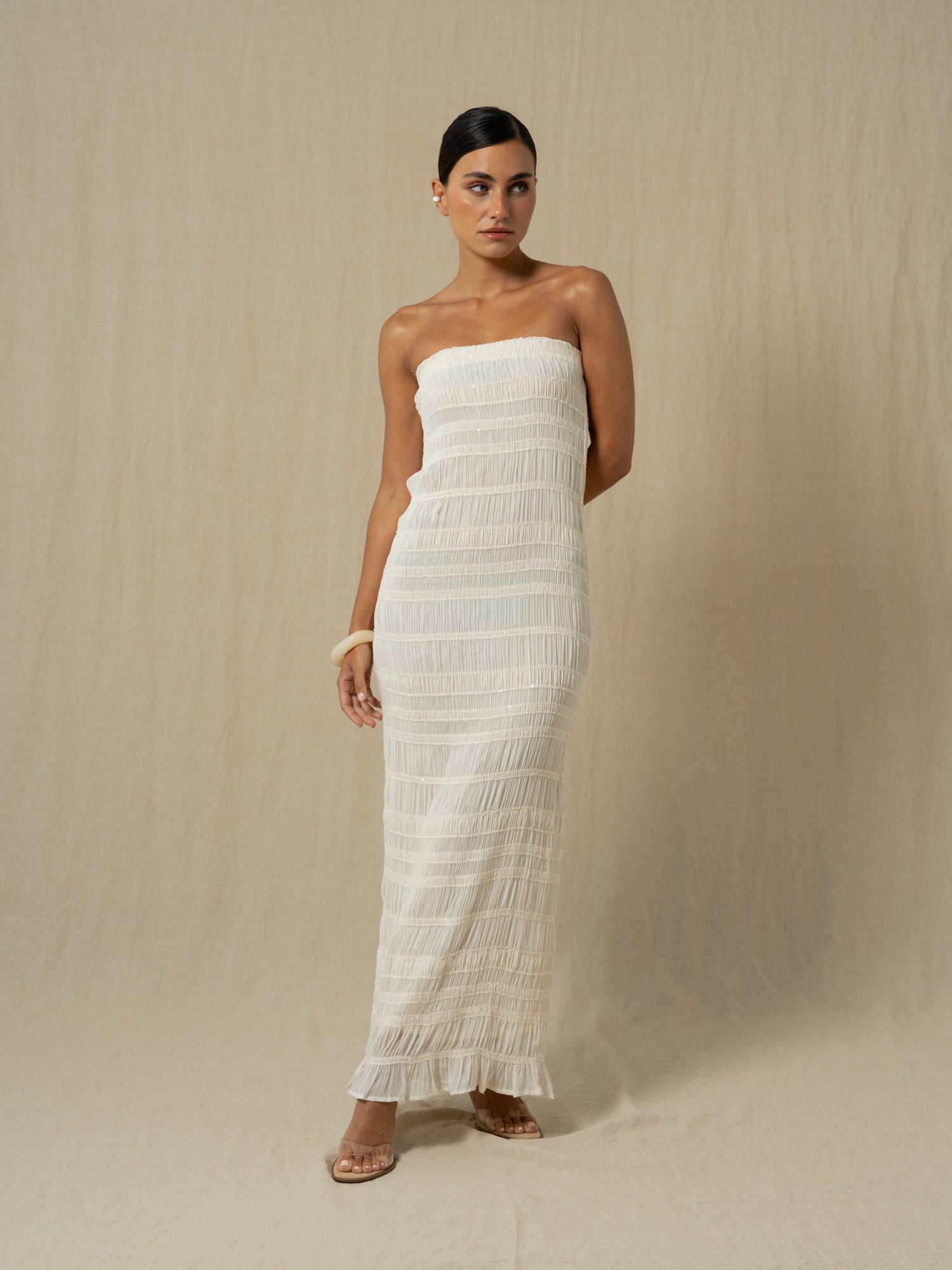 MARIONA WHITE DRESS