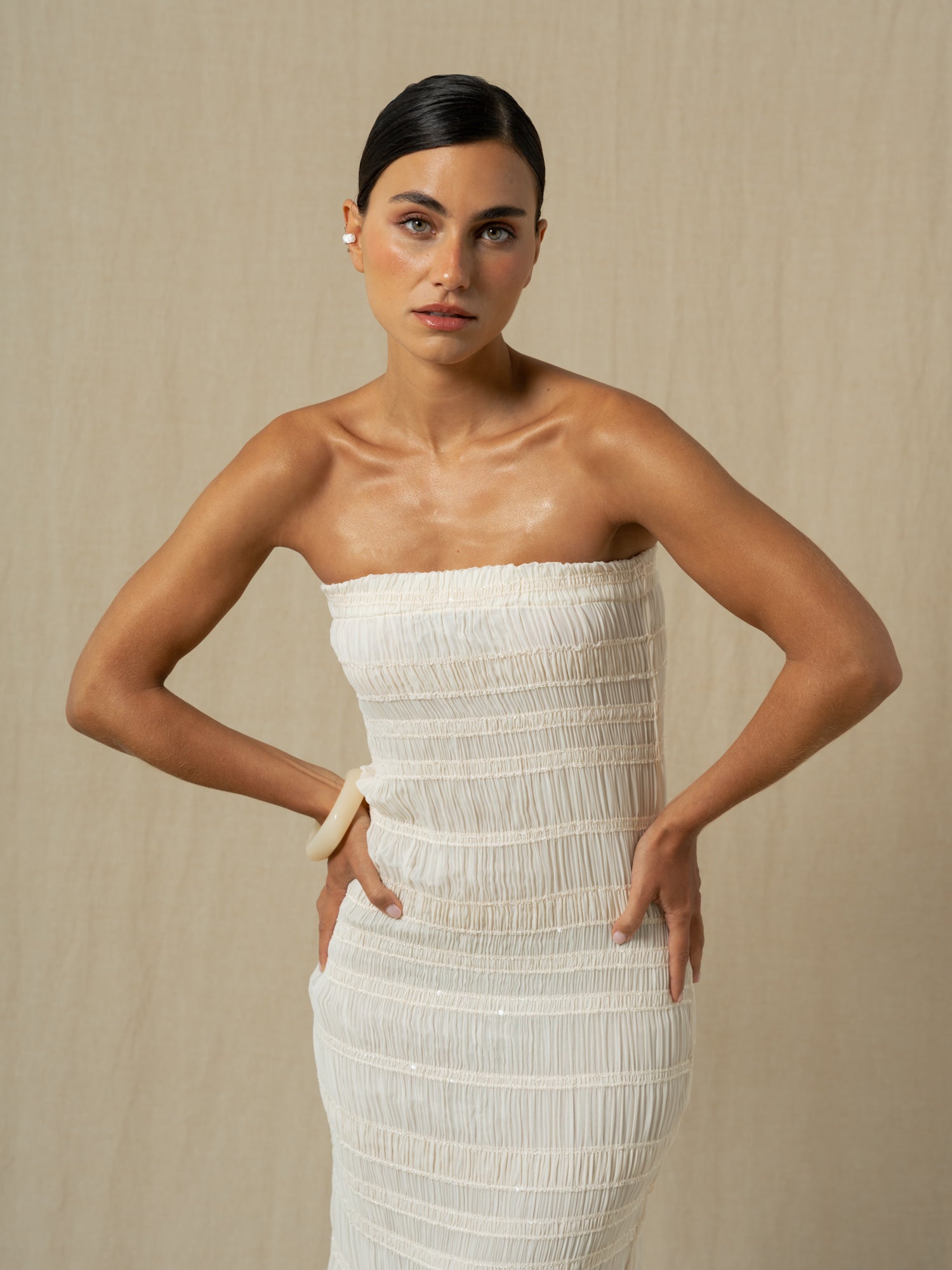 MARIONA WHITE DRESS