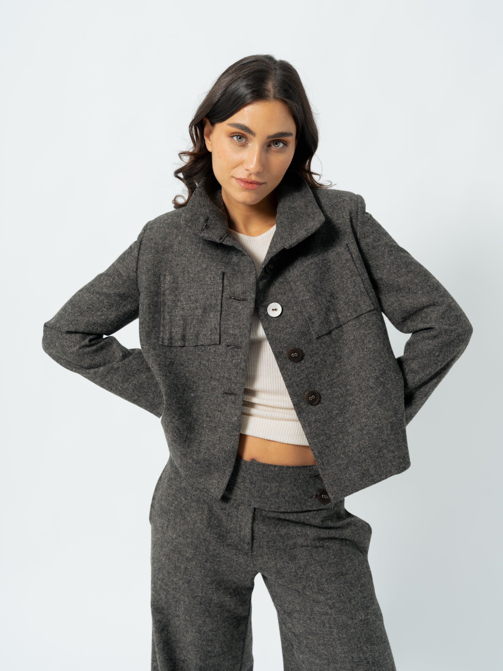AMALIE GREY JACKET