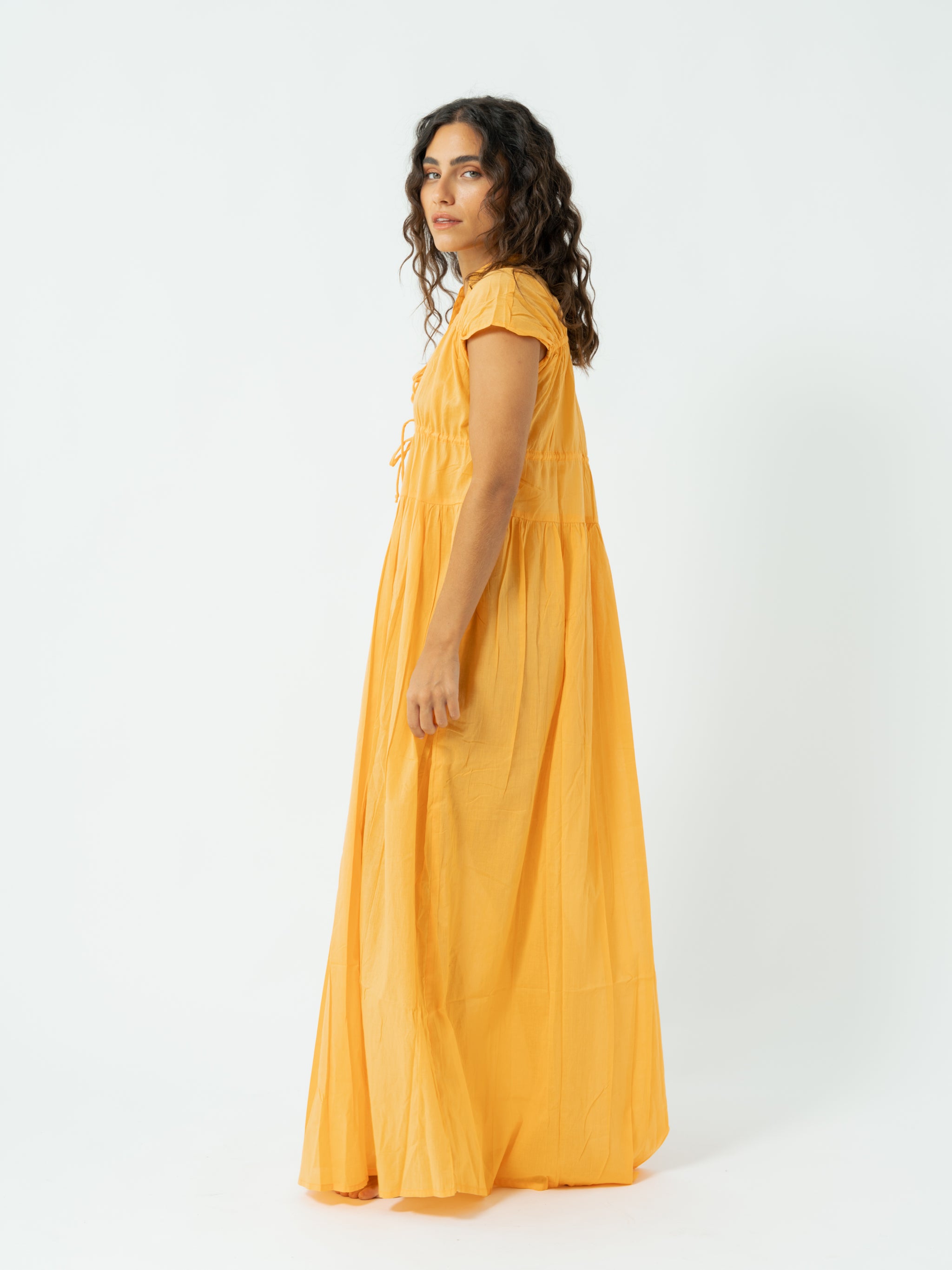 NONNA ORANGE DRESS