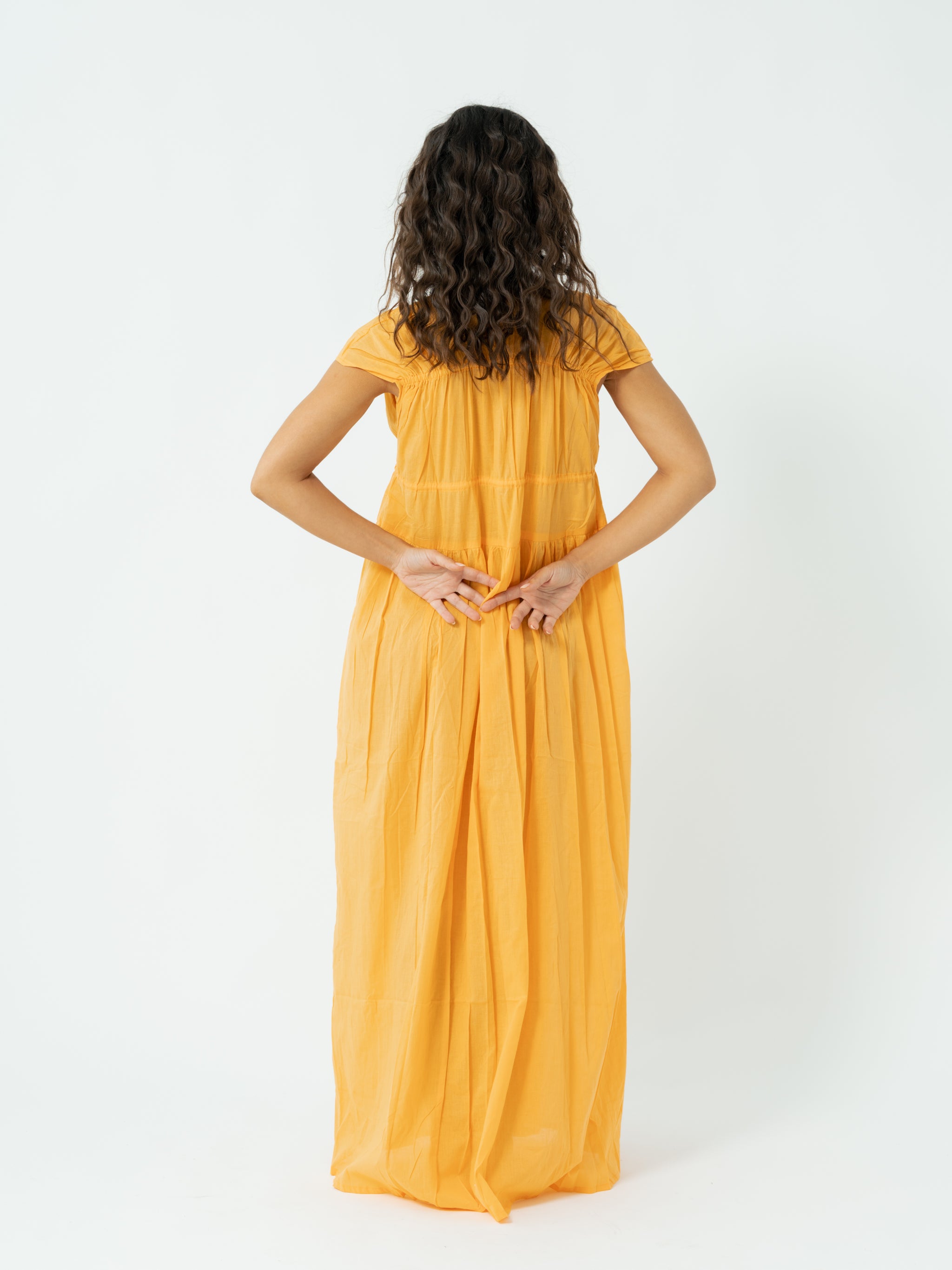 NONNA ORANGE DRESS