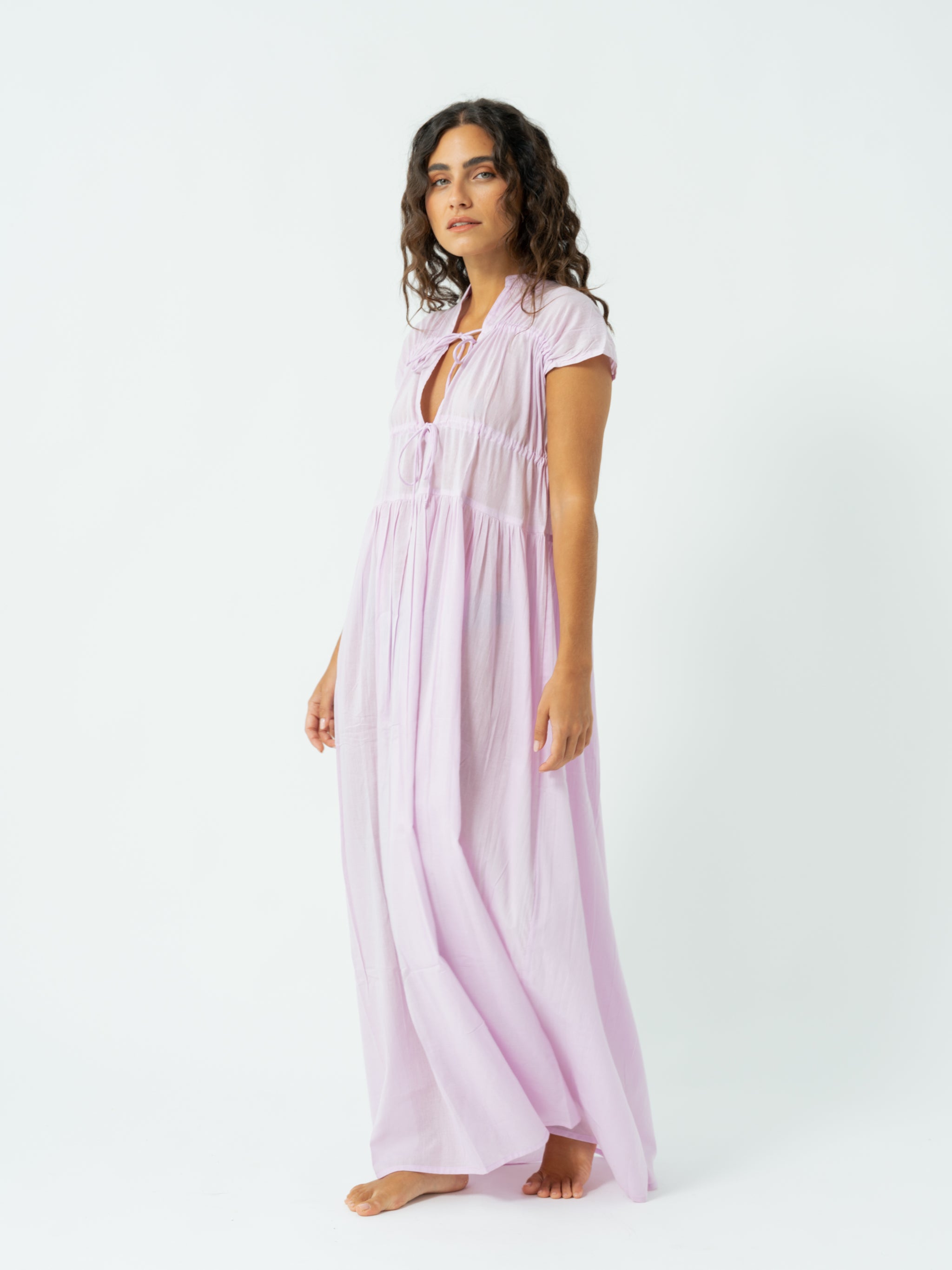 NONNA LILAC DRESS