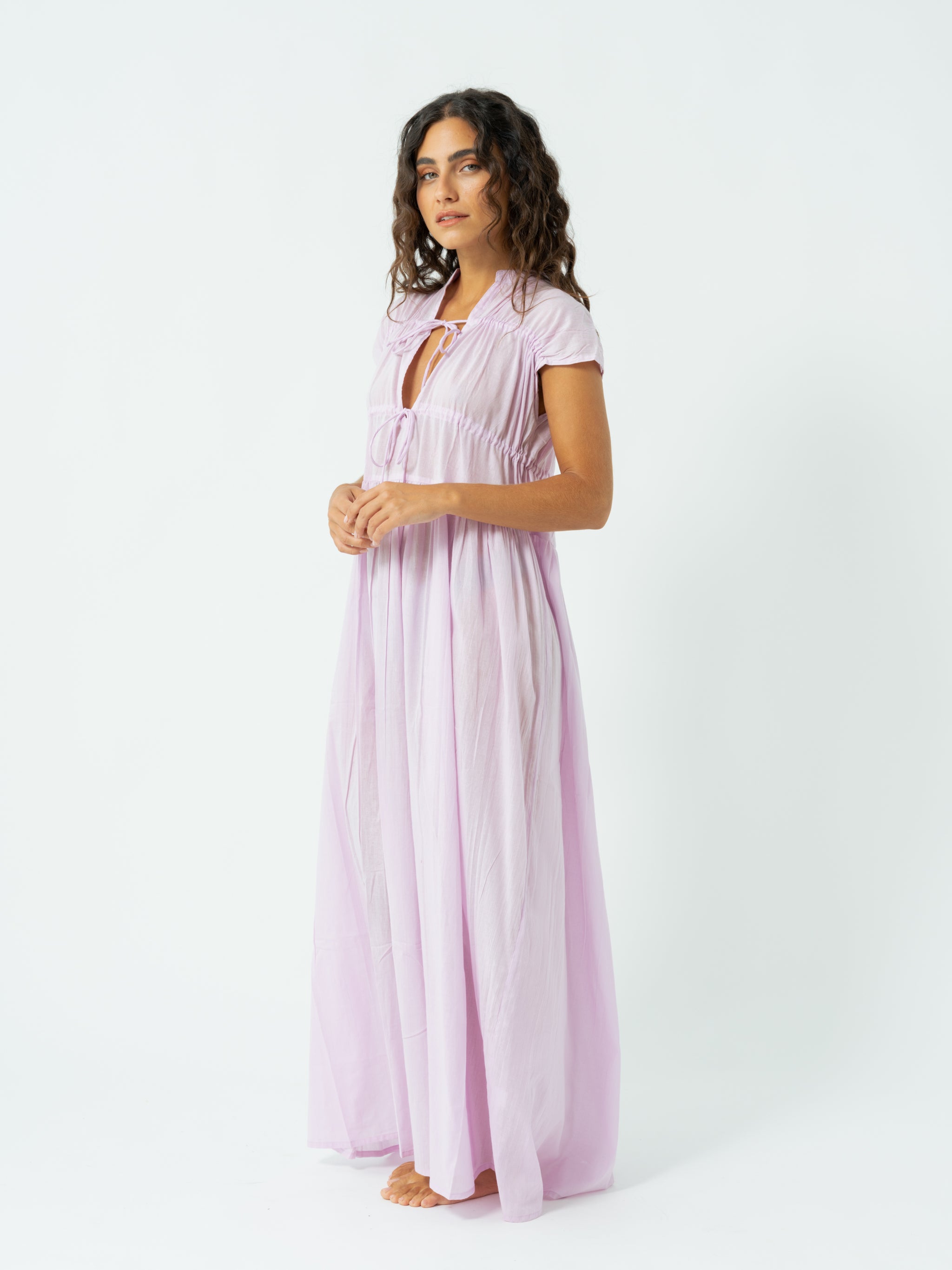NONNA LILAC DRESS