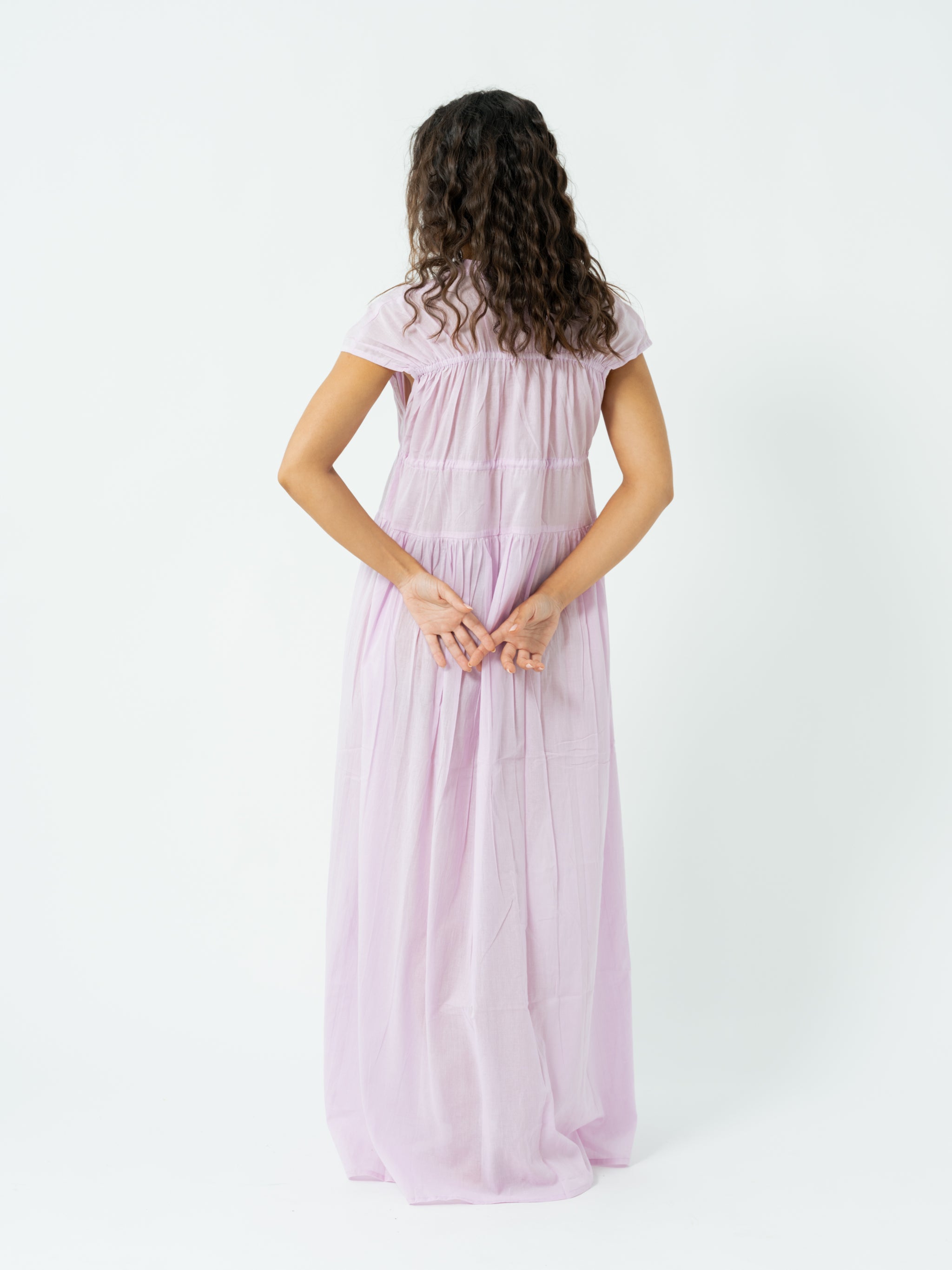 NONNA LILAC DRESS