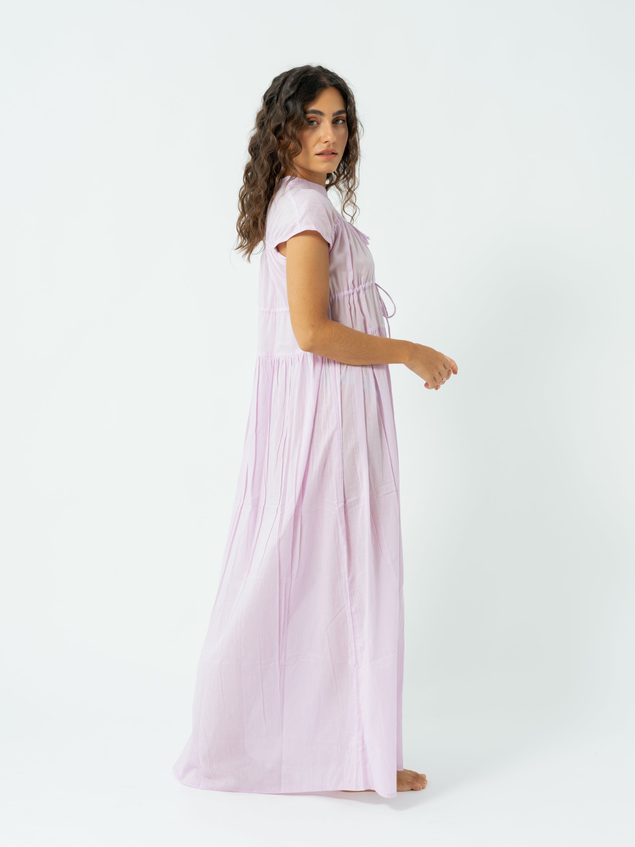 NONNA LILAC DRESS