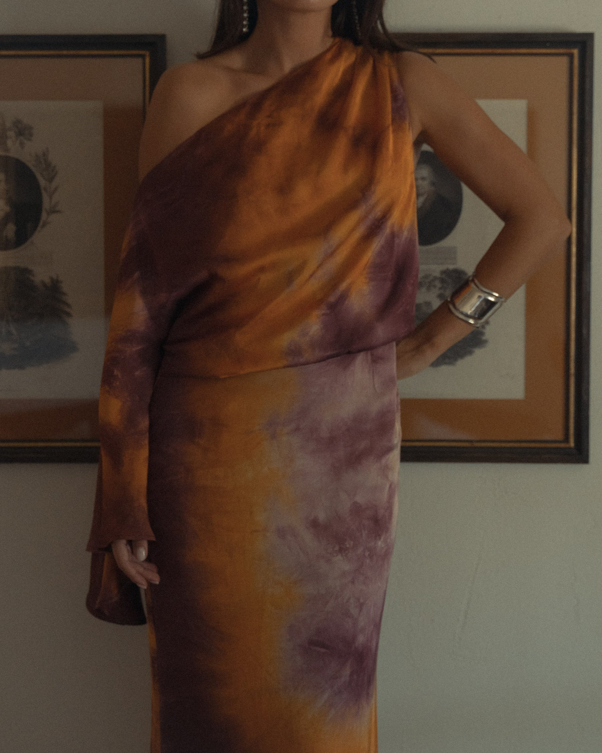 GIA ORANGE MAXI DRESS