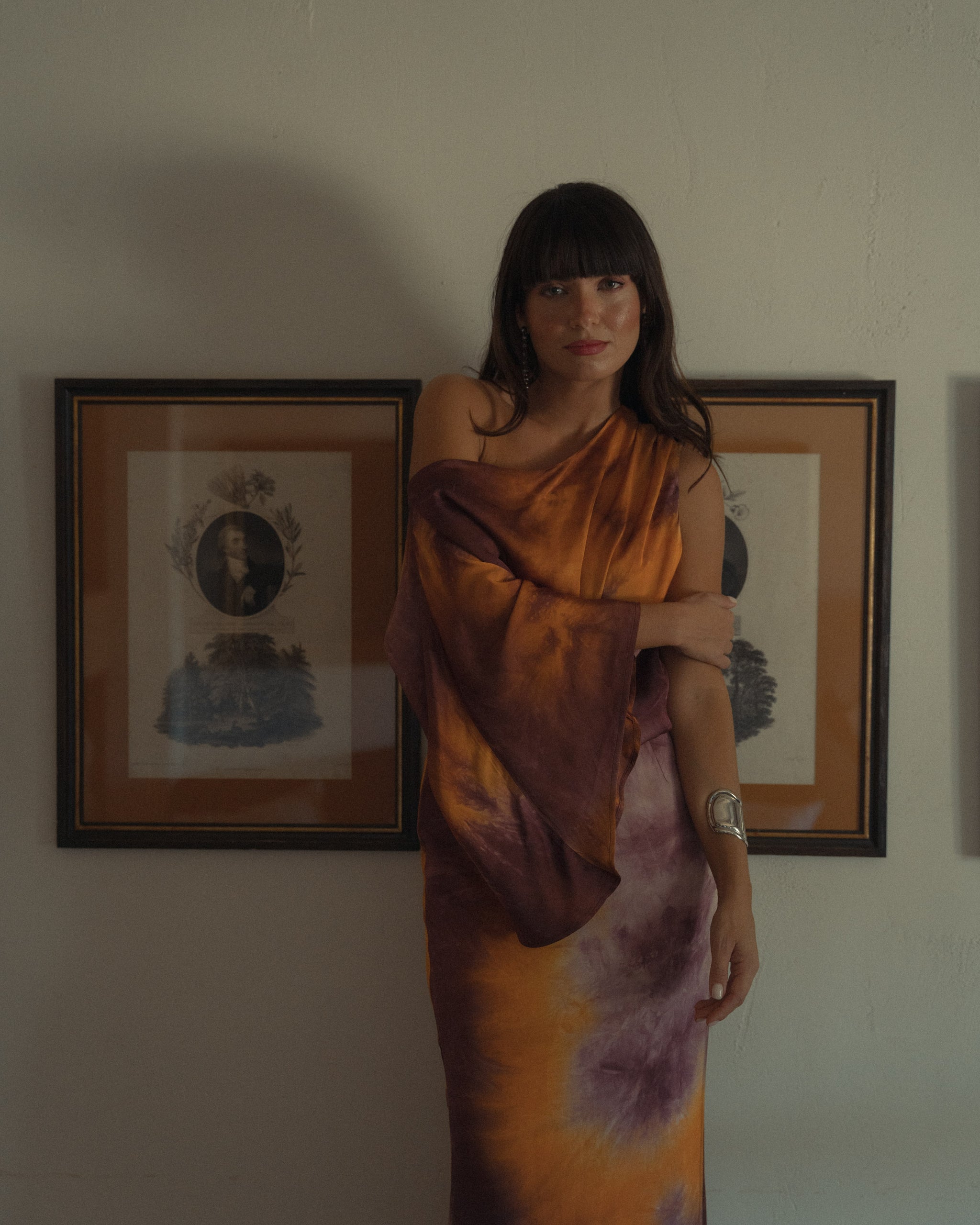 GIA ORANGE MAXI DRESS