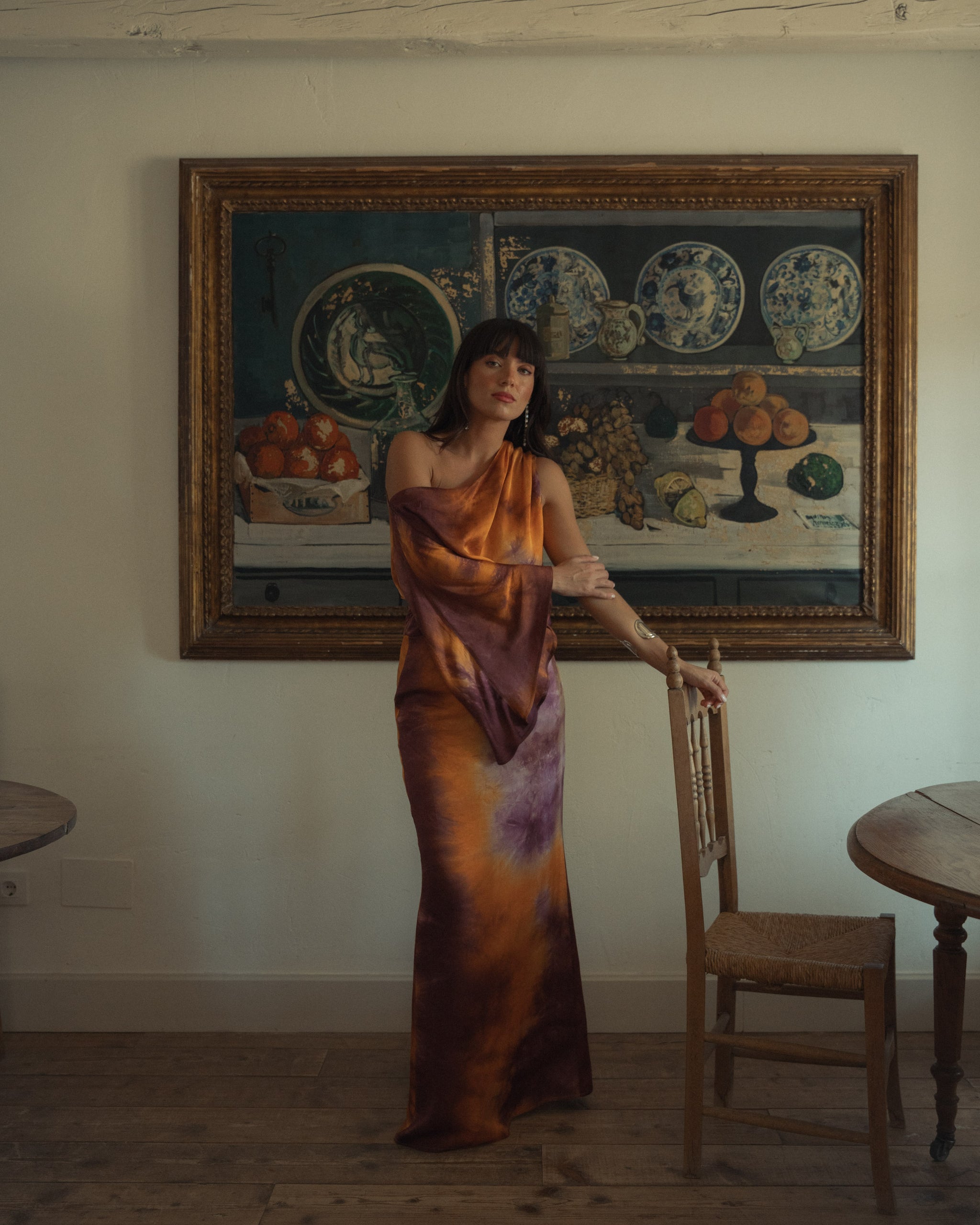 GIA ORANGE MAXI DRESS