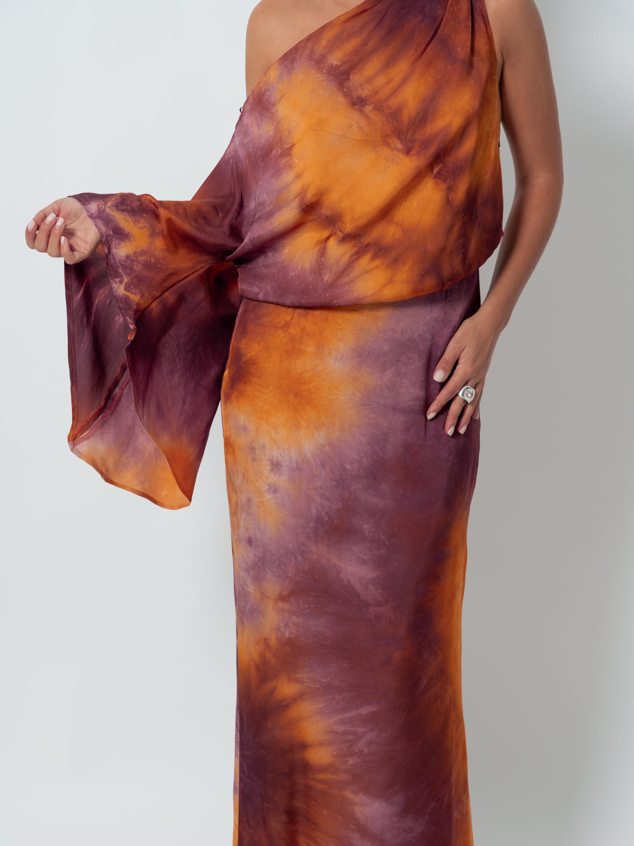 GIA ORANGE MAXI DRESS