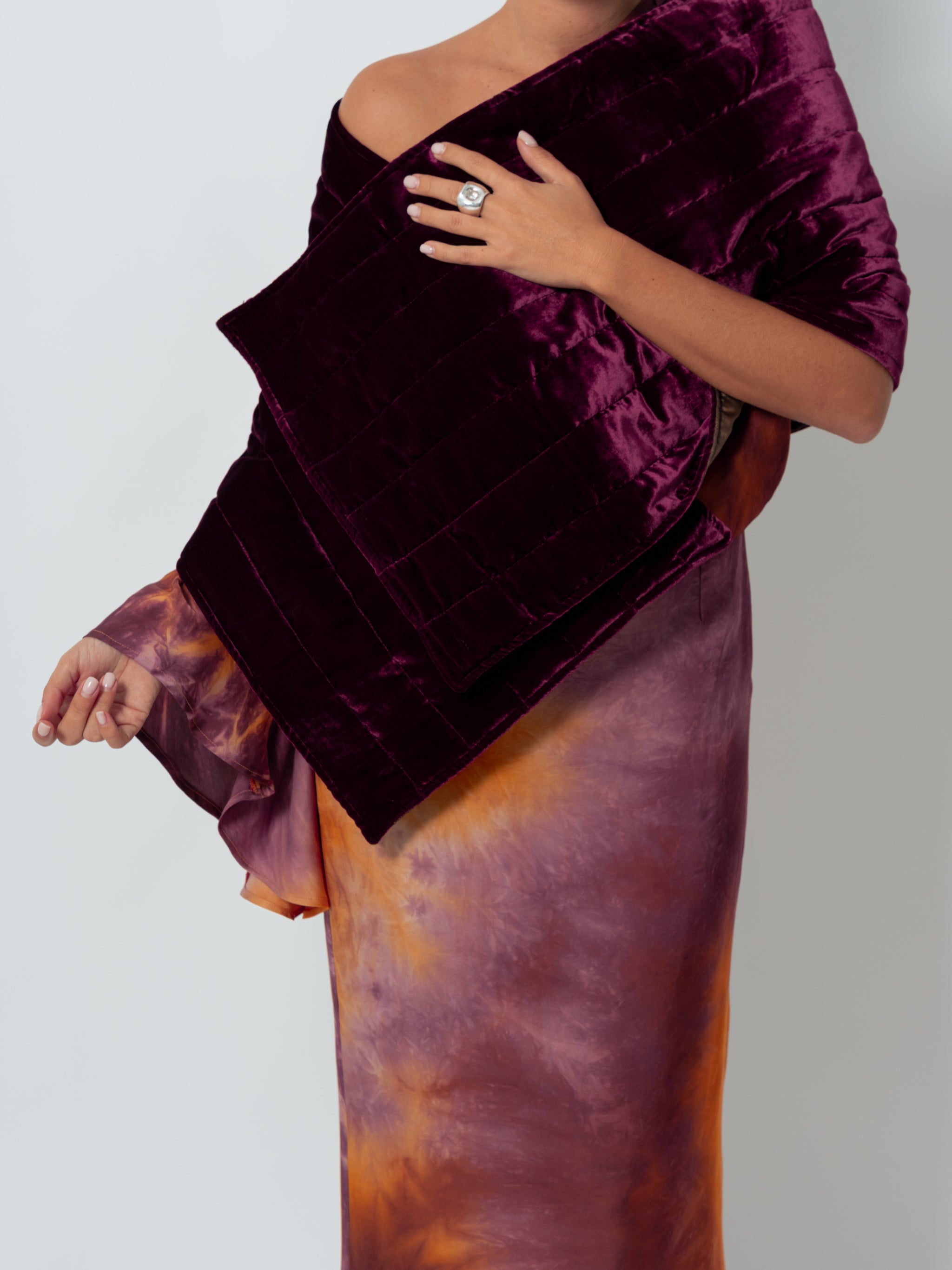 GIA ORANGE MAXI DRESS