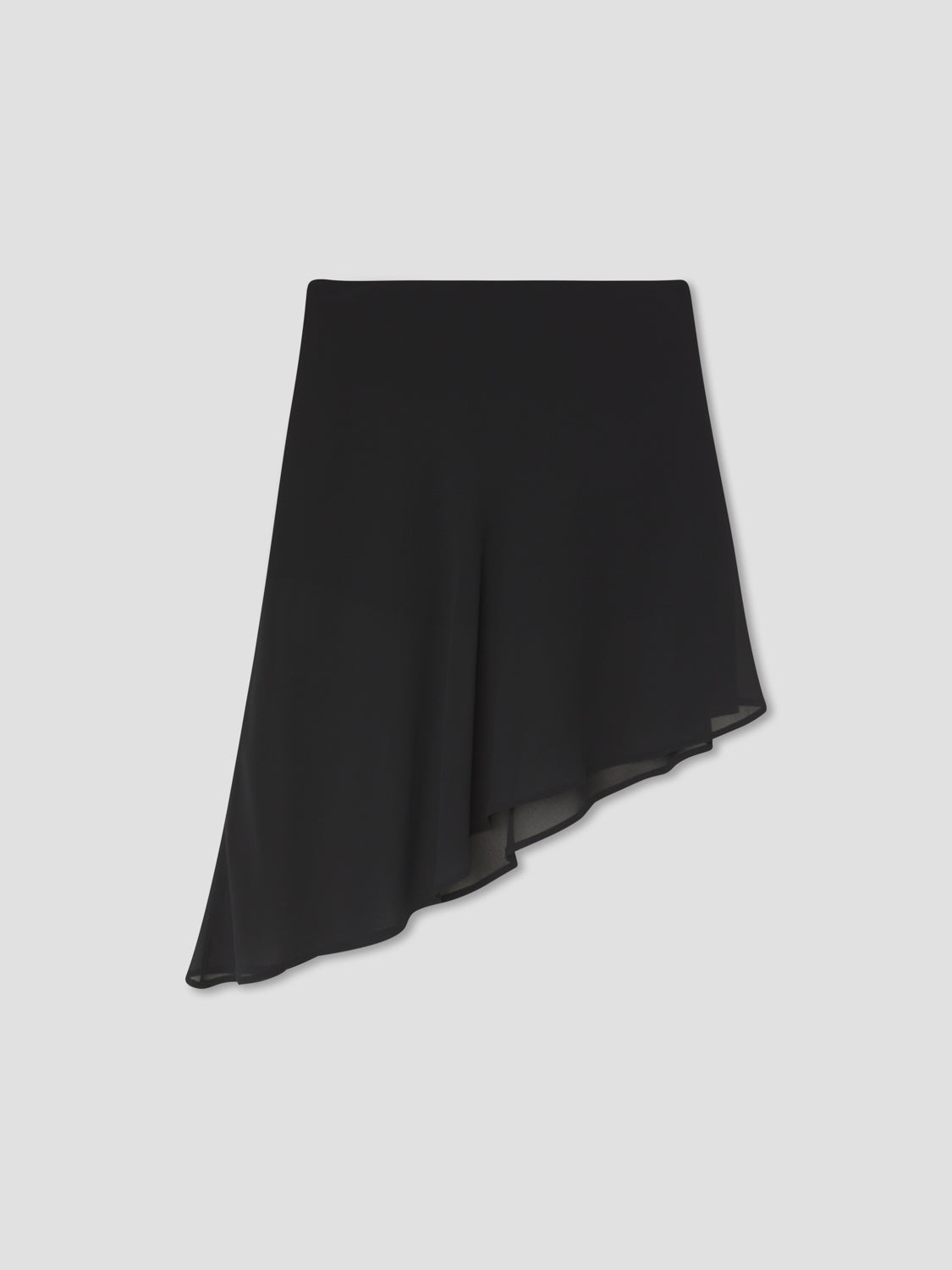 ASSYMETRIC BLACK SKIRT – Nutka Studios