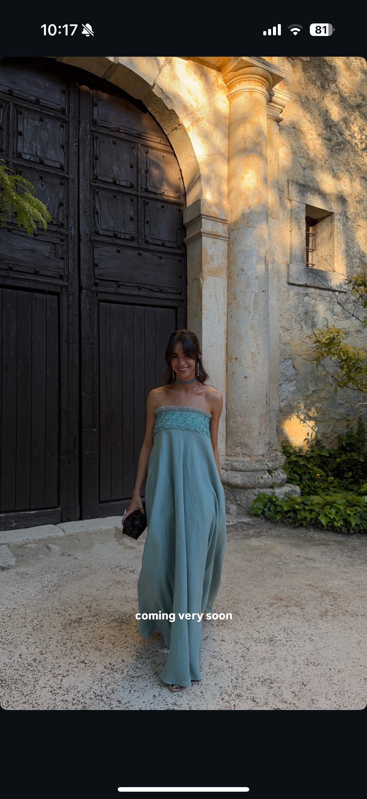 PRE-ORDER FILIPA WATERGREEN MAXI DRESS