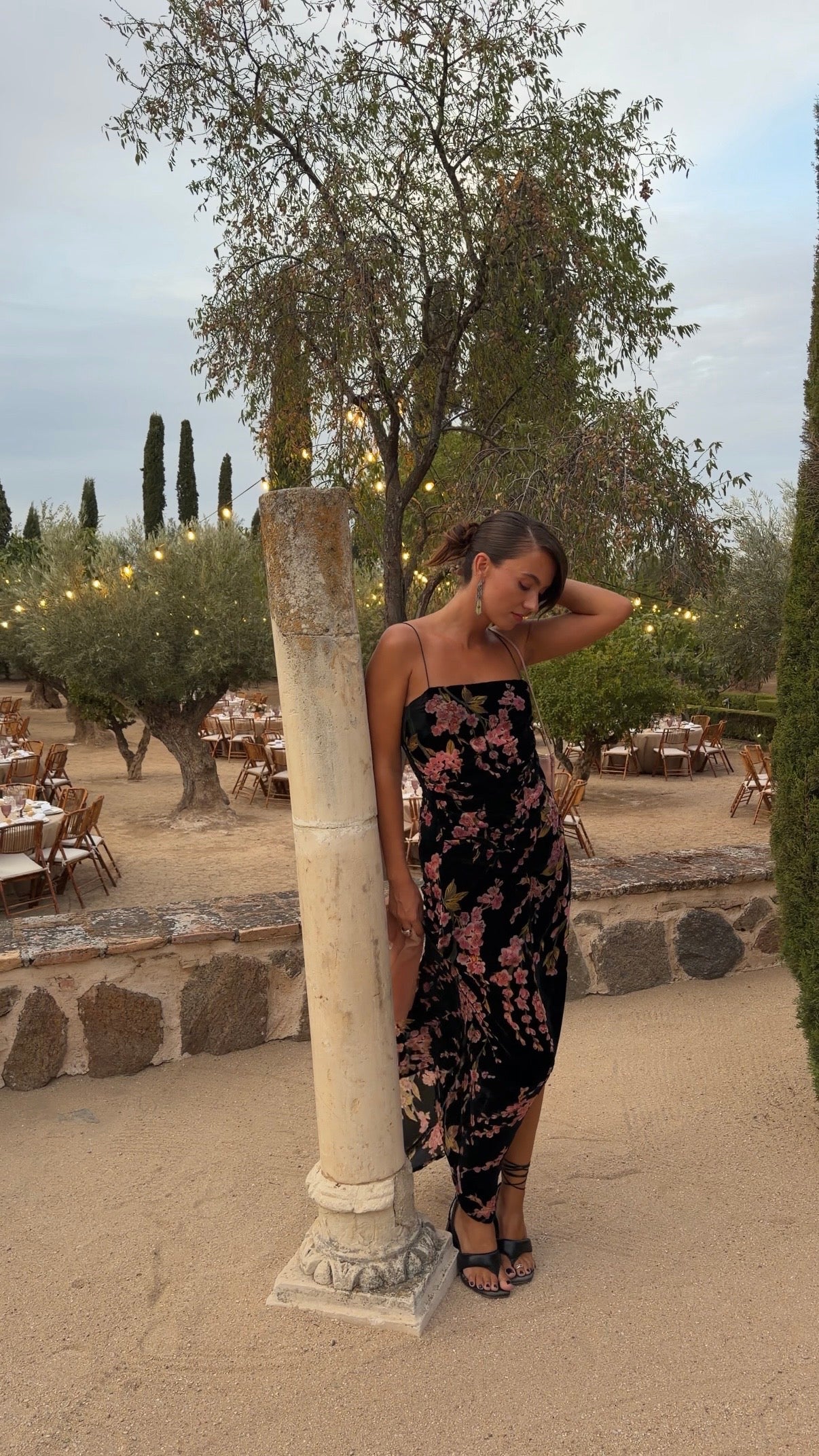 CALA BLACK MAXI DRESS