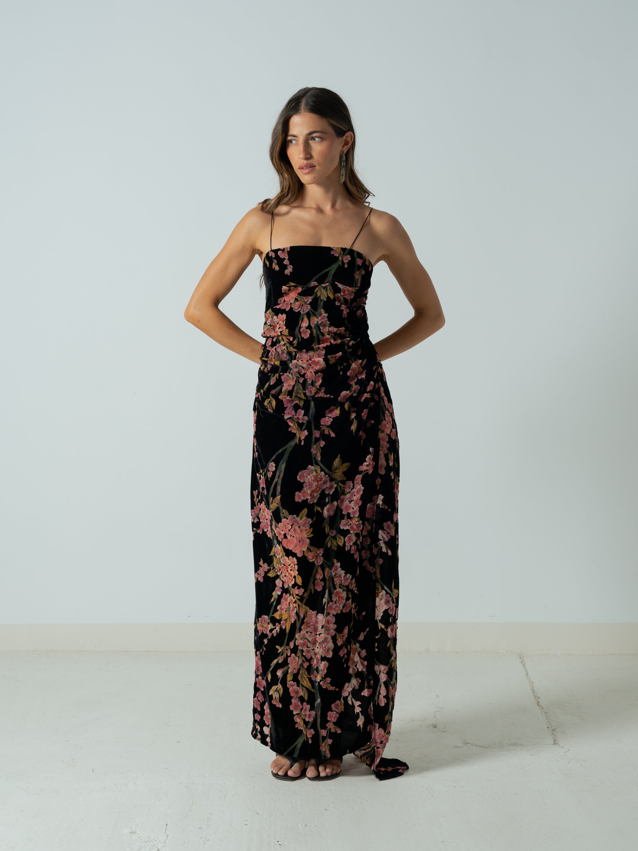 CALA BLACK MAXI DRESS