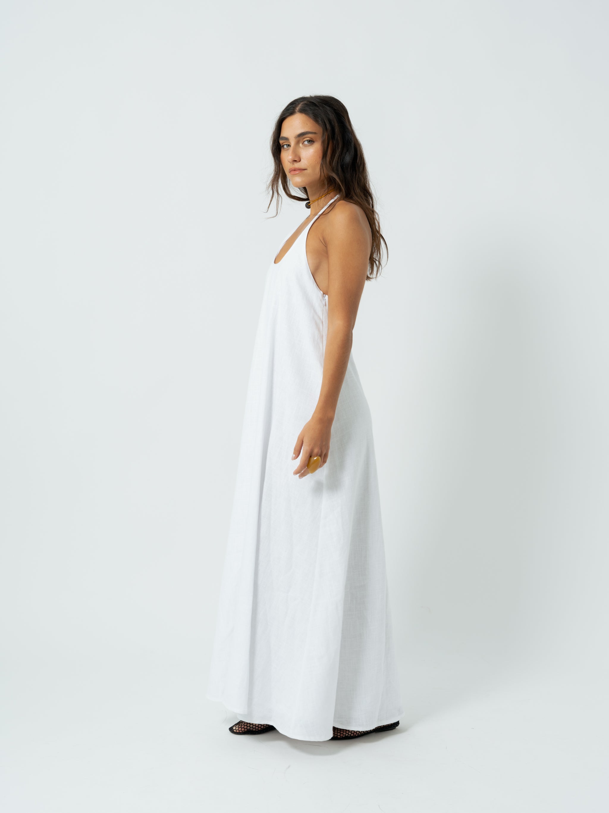 LEANDRA WHITE DRESS