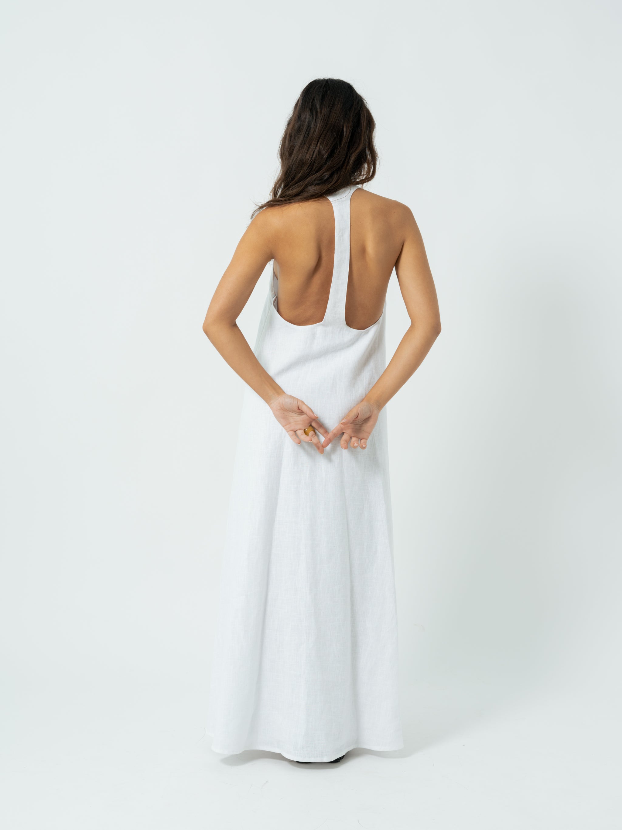 LEANDRA WHITE DRESS