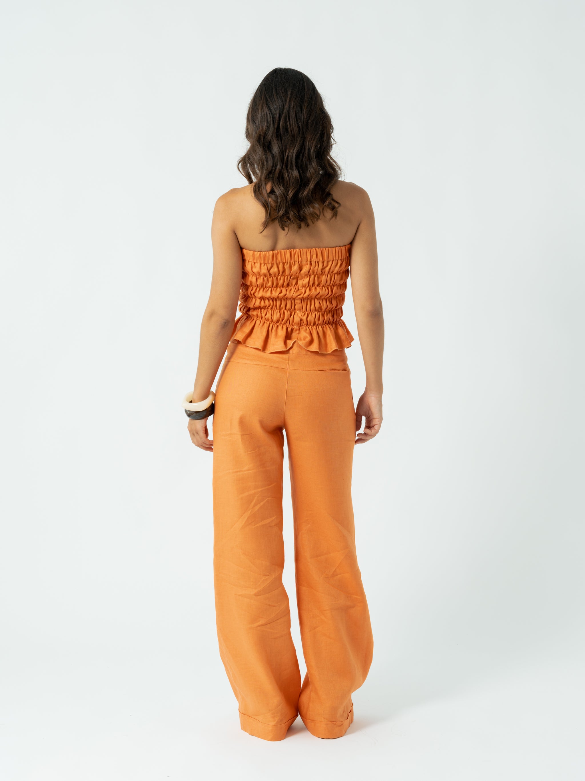 GILDA ORANGE TROUSERS