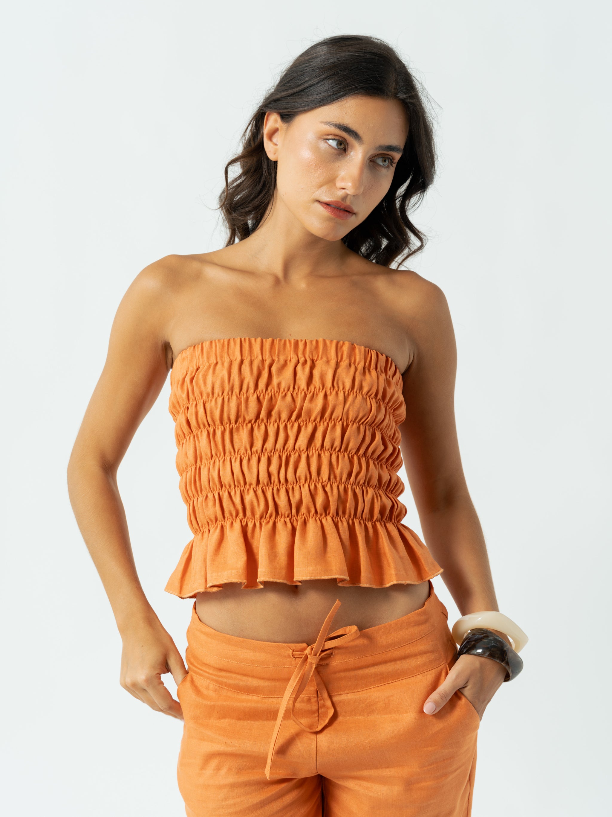 IBIZA ORANGE TOP