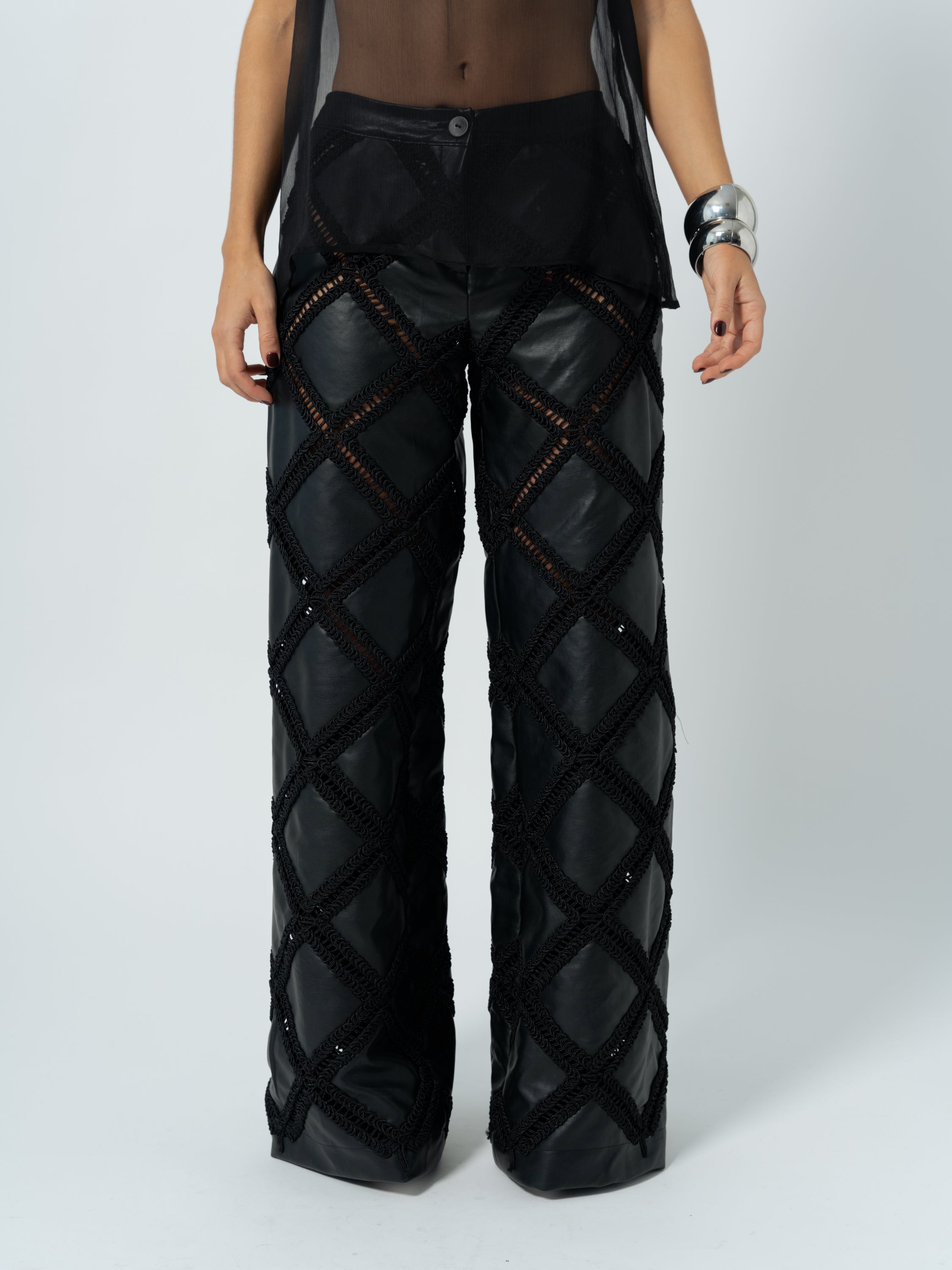 FOXY LEATHER TROUSERS