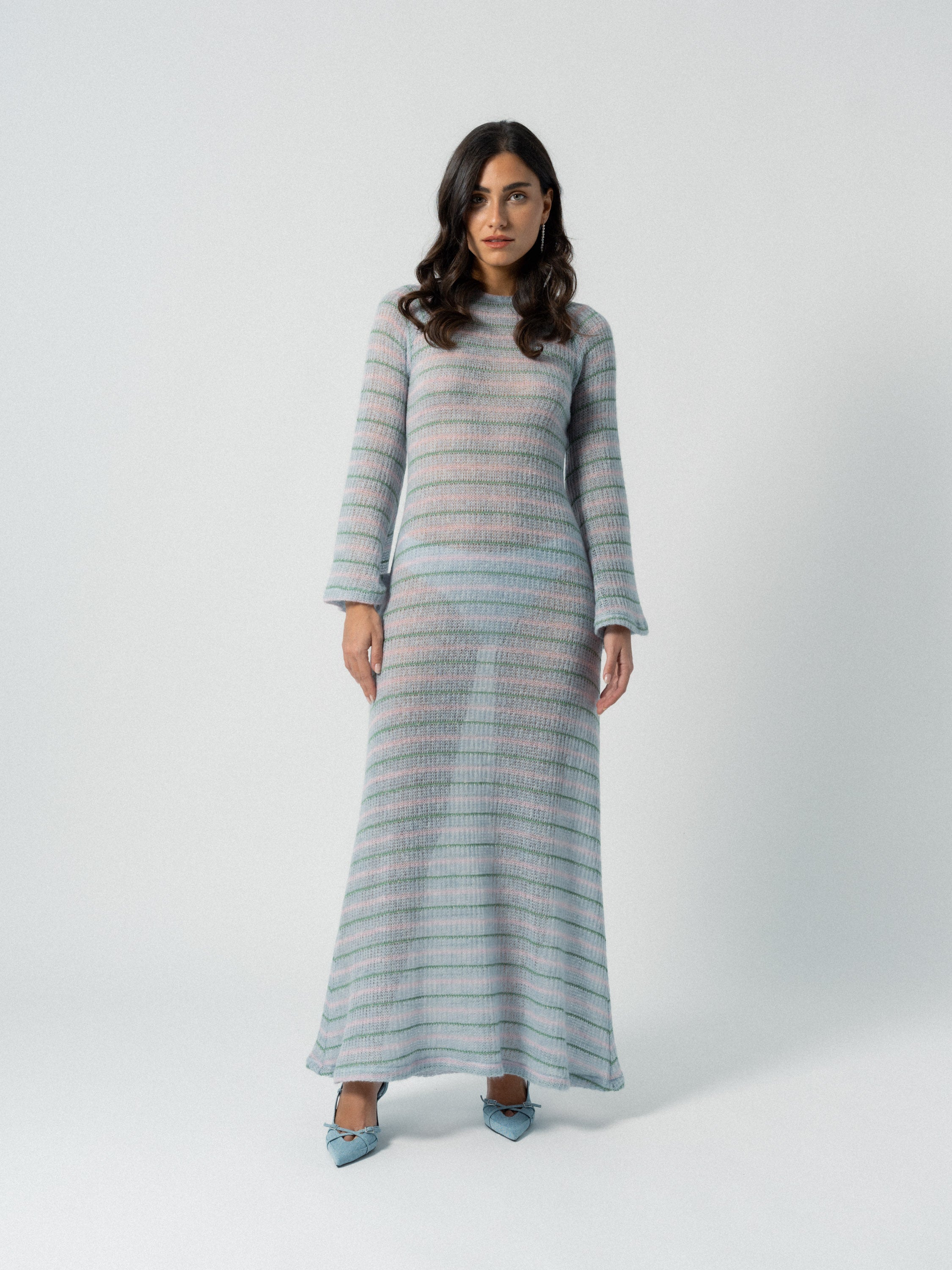 MALIBU STRIPES MAXI DRESS