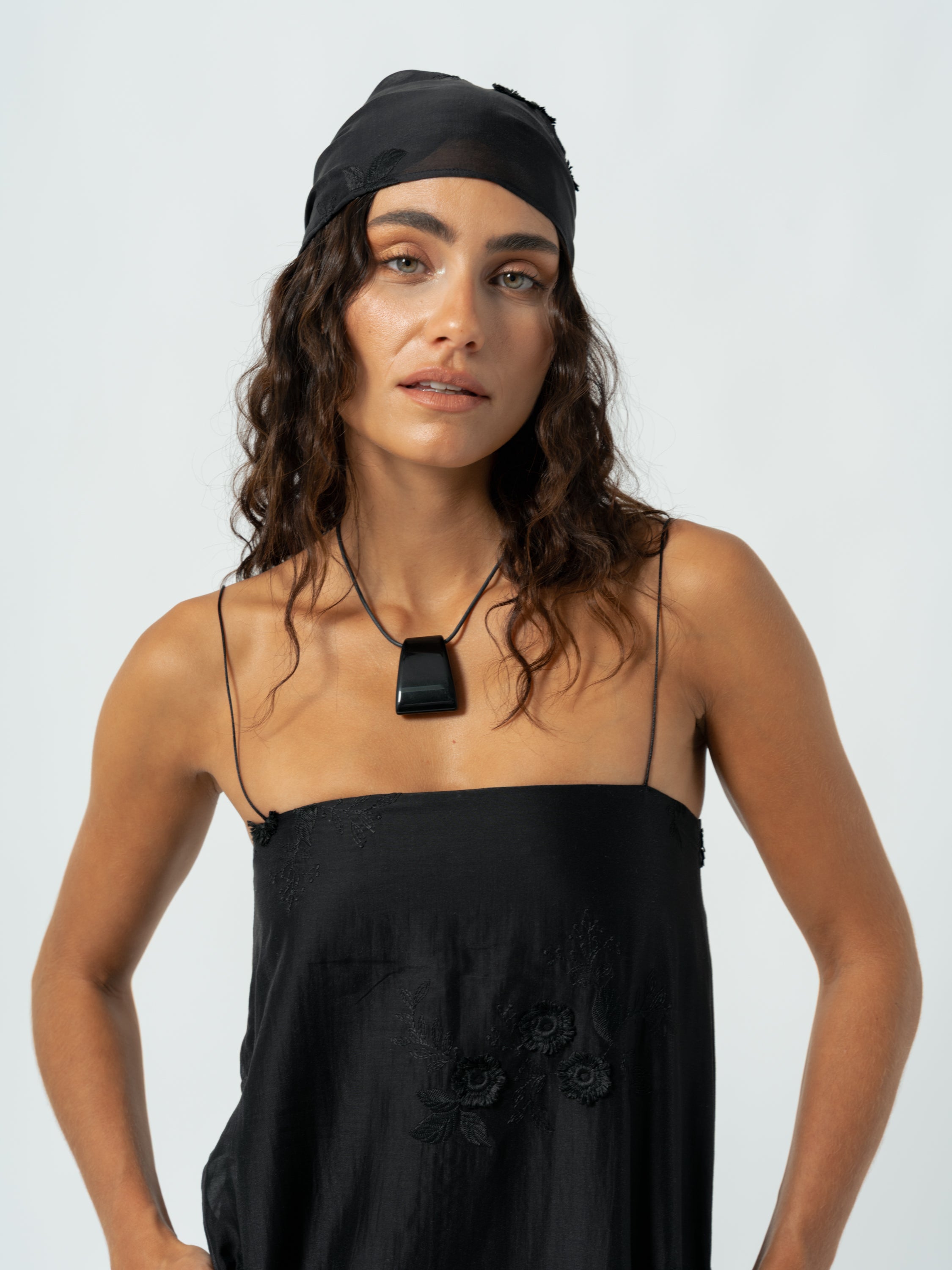 CAMILLE BLACK MAXI DRESS