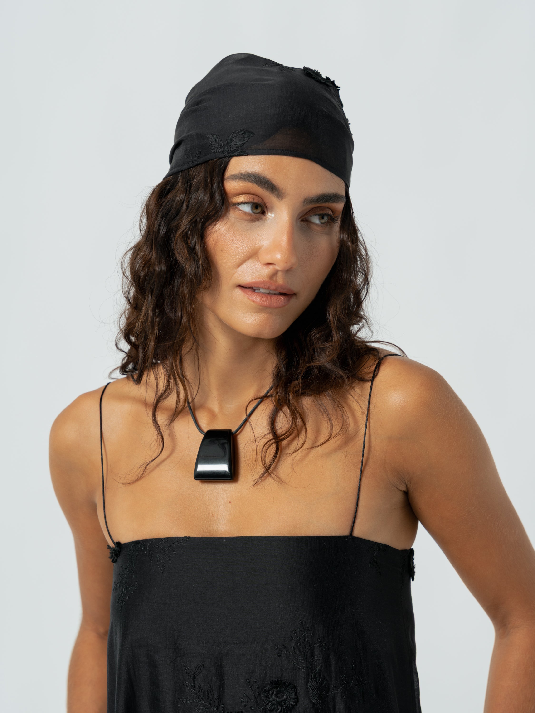 CAMILLE BLACK BANDANA