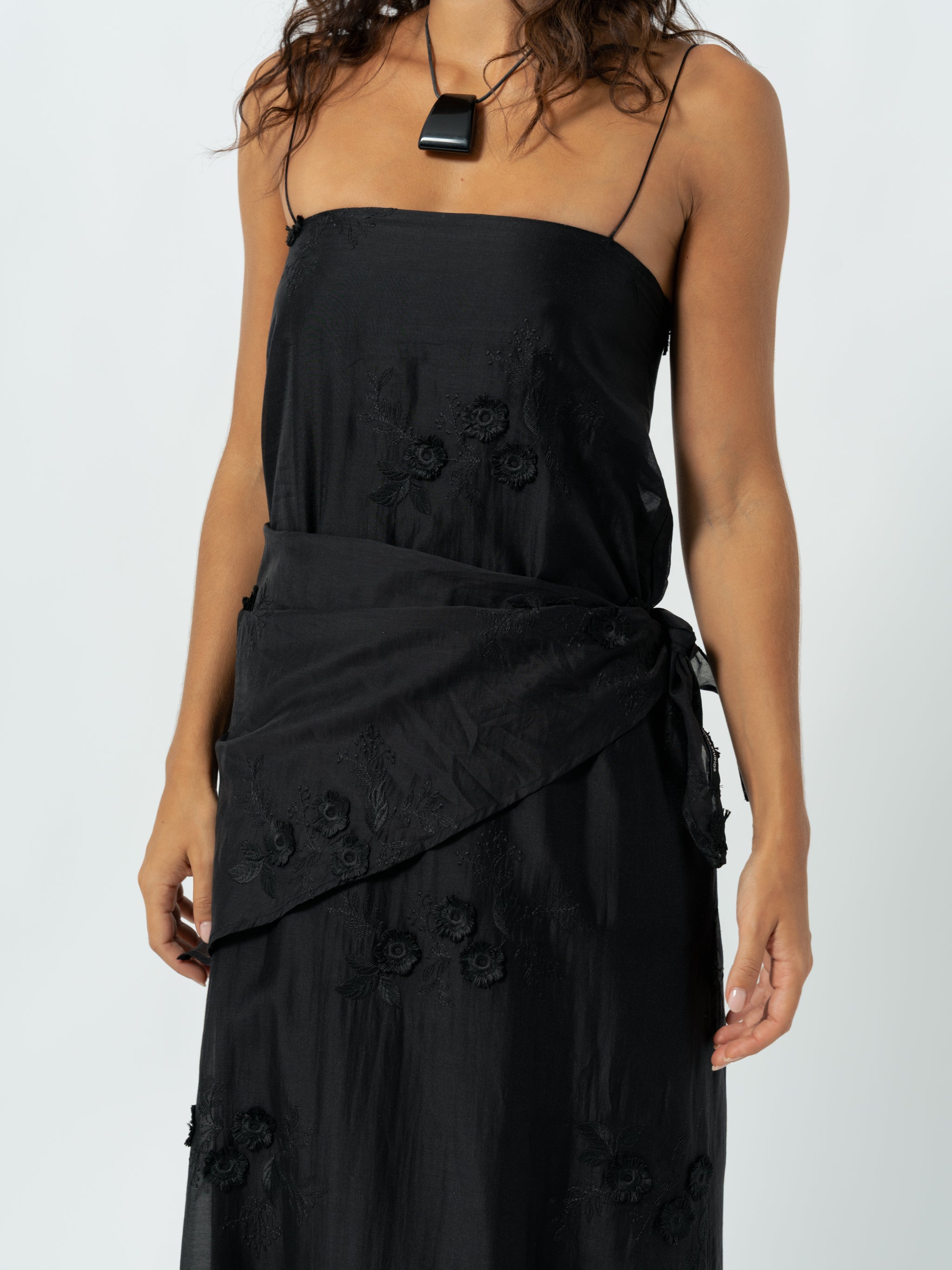 CAMILLE BLACK BANDANA