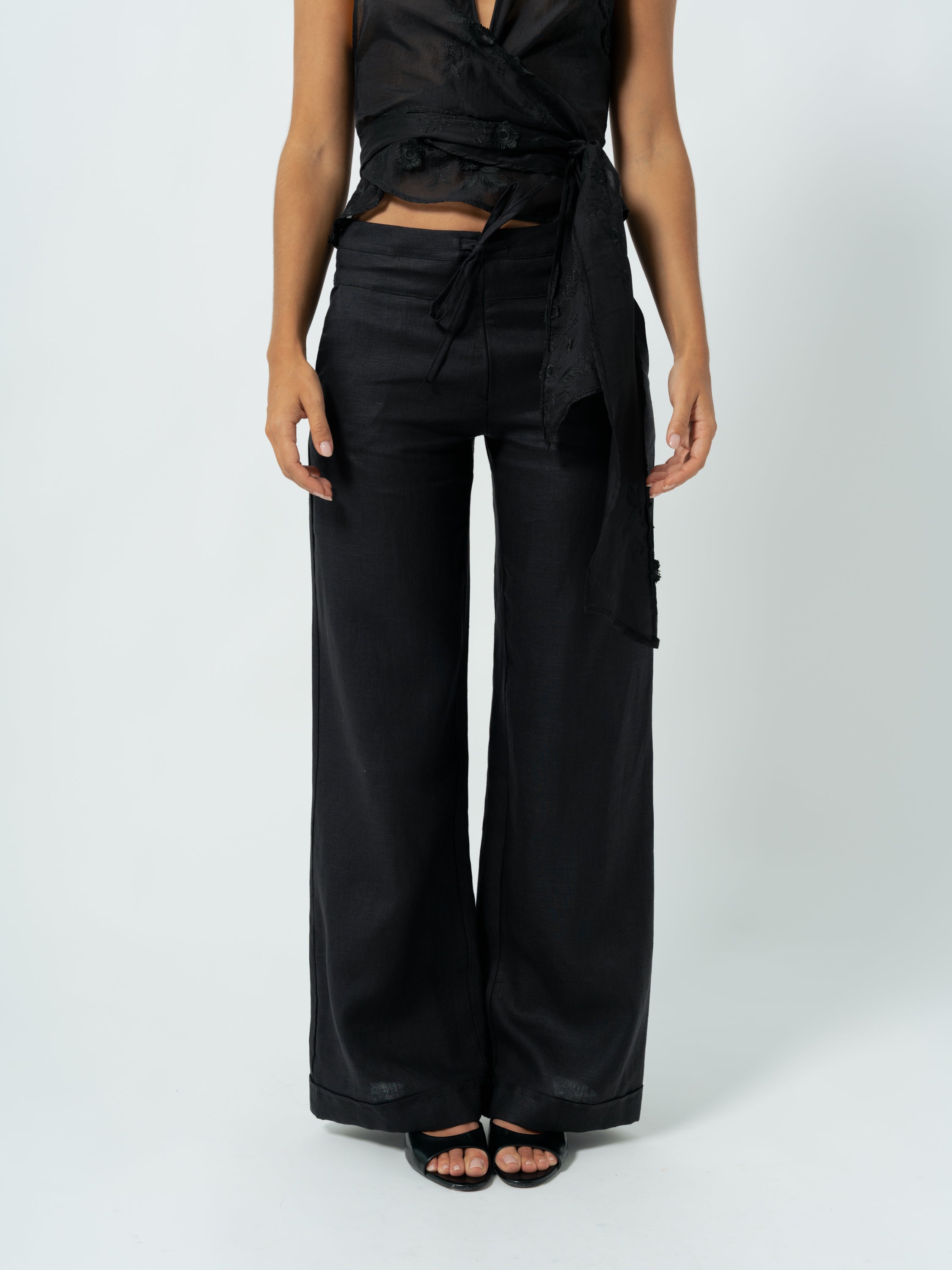 GILDA BLACK TROUSERS