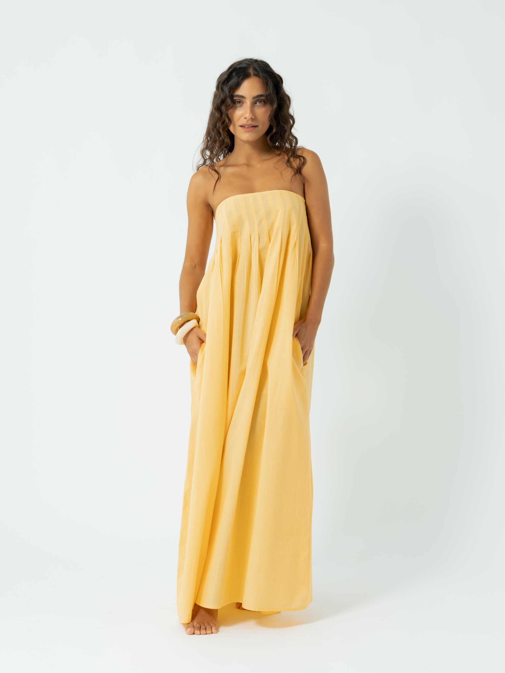 GRETA YELLOW DRESS