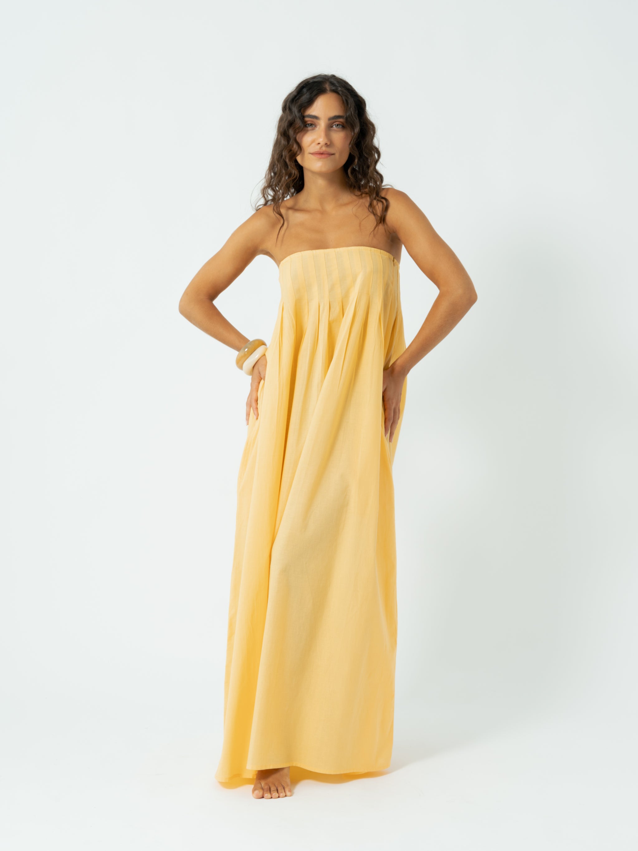 GRETA YELLOW DRESS