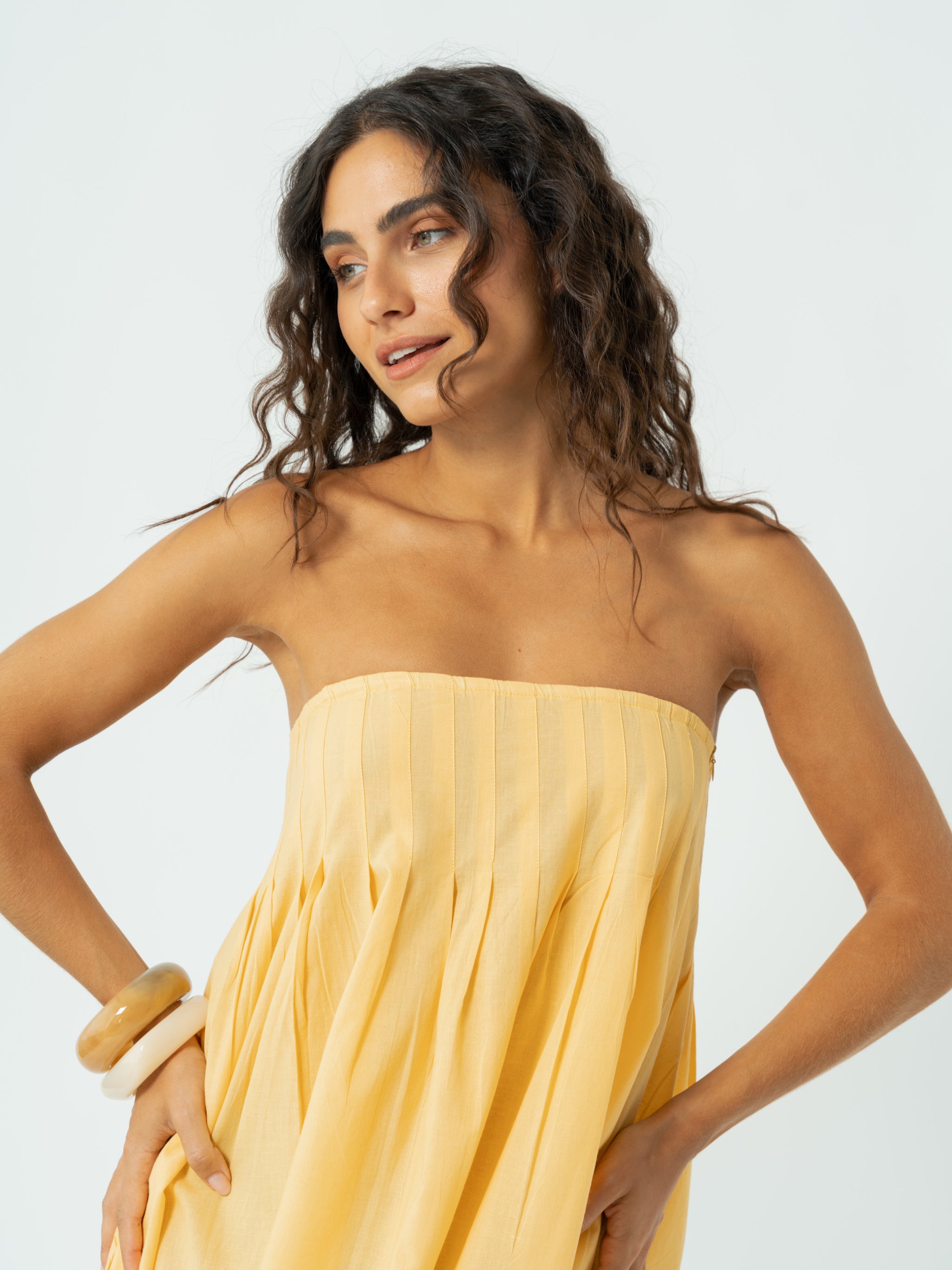 GRETA YELLOW DRESS