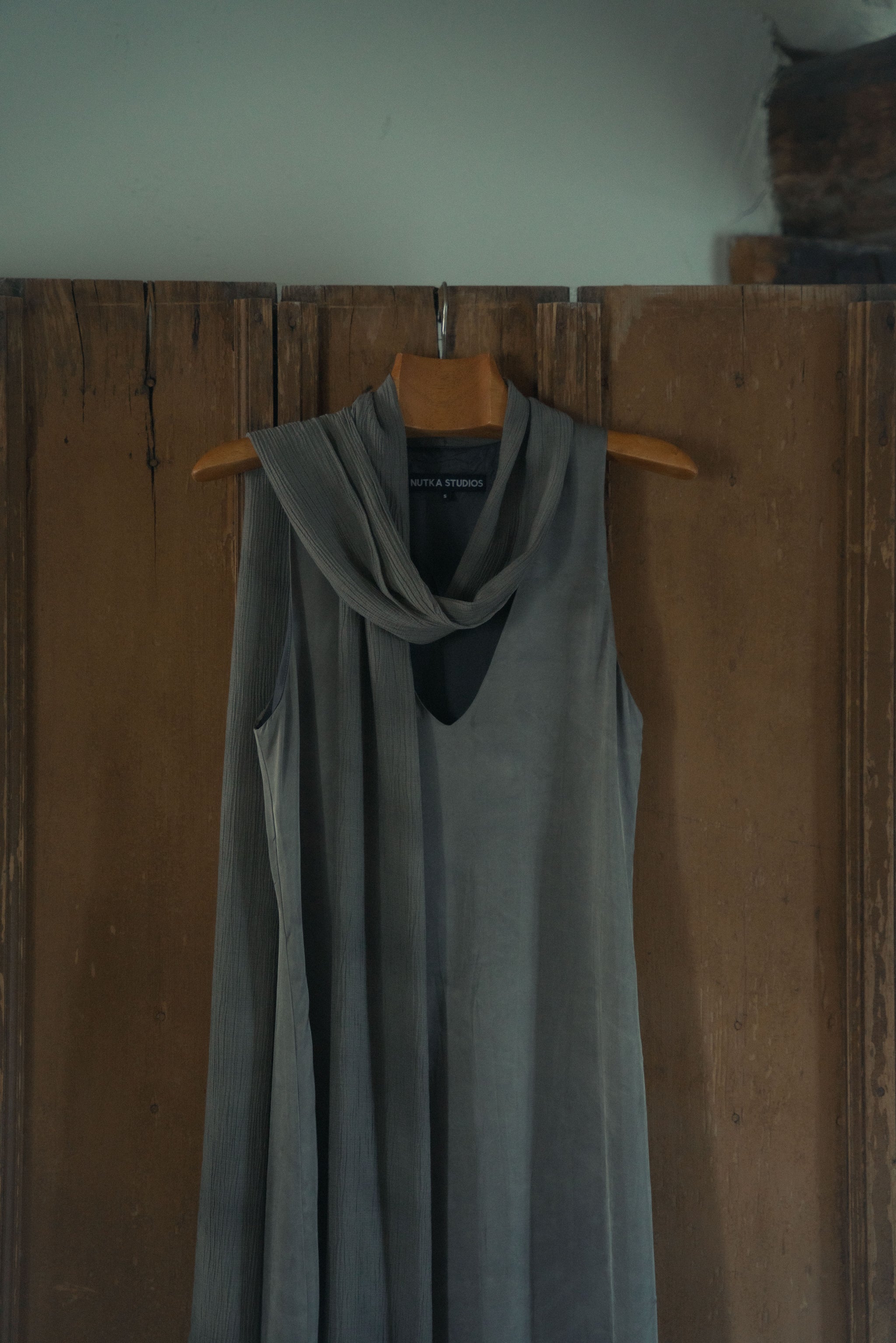 GREY MAXI DRESS