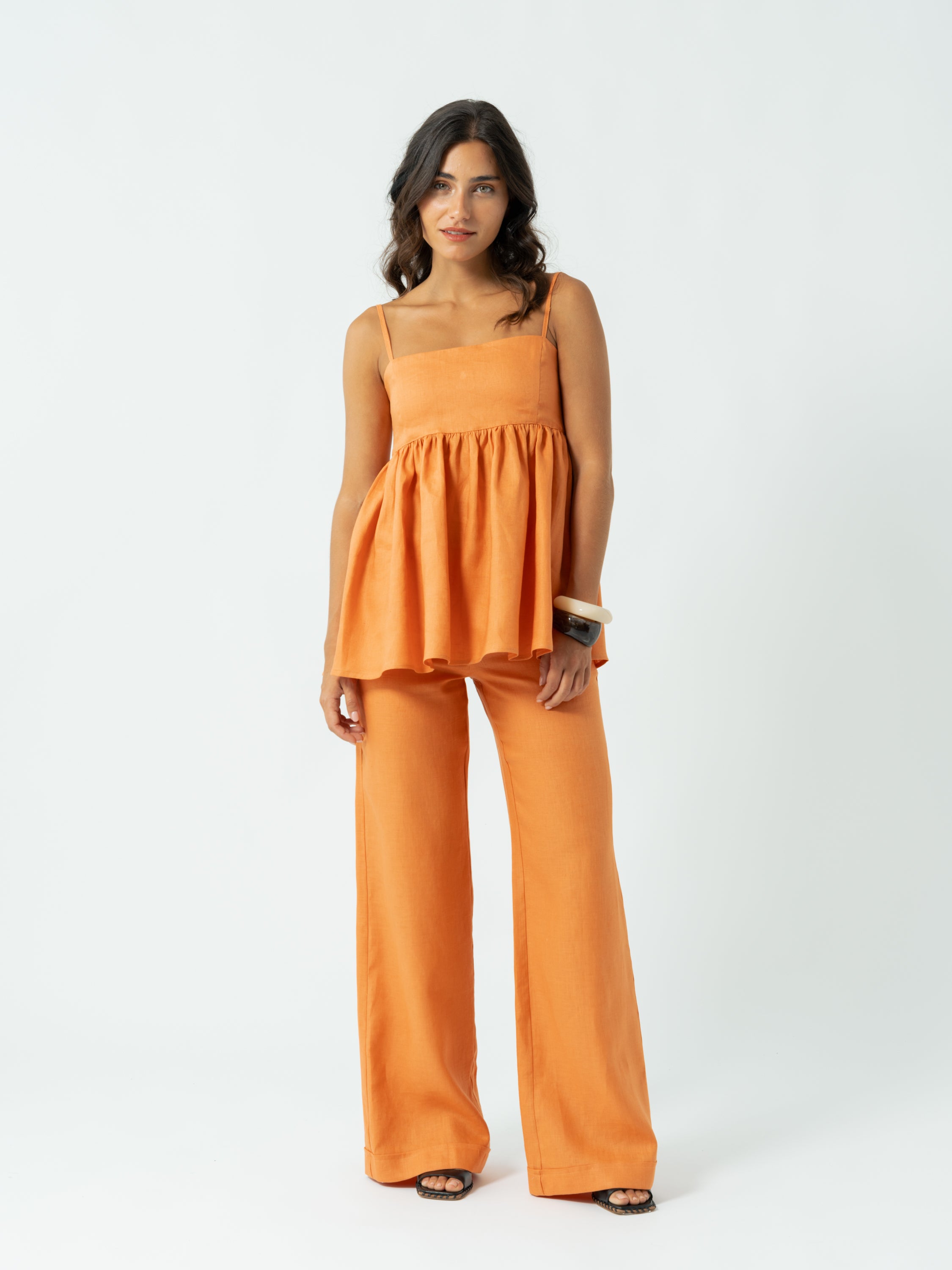 GILDA ORANGE TROUSERS