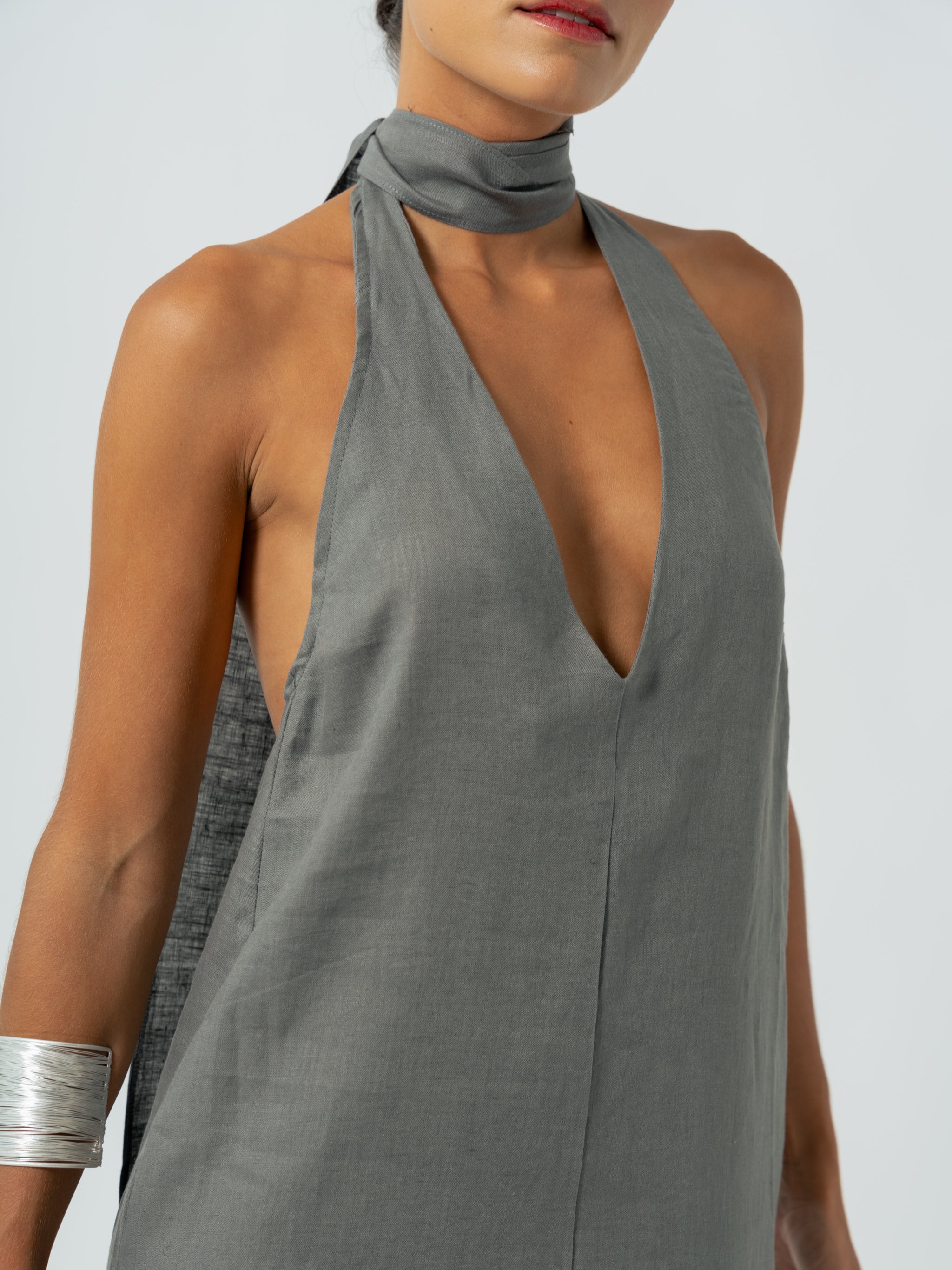 VERA GREY MAXI DRESS