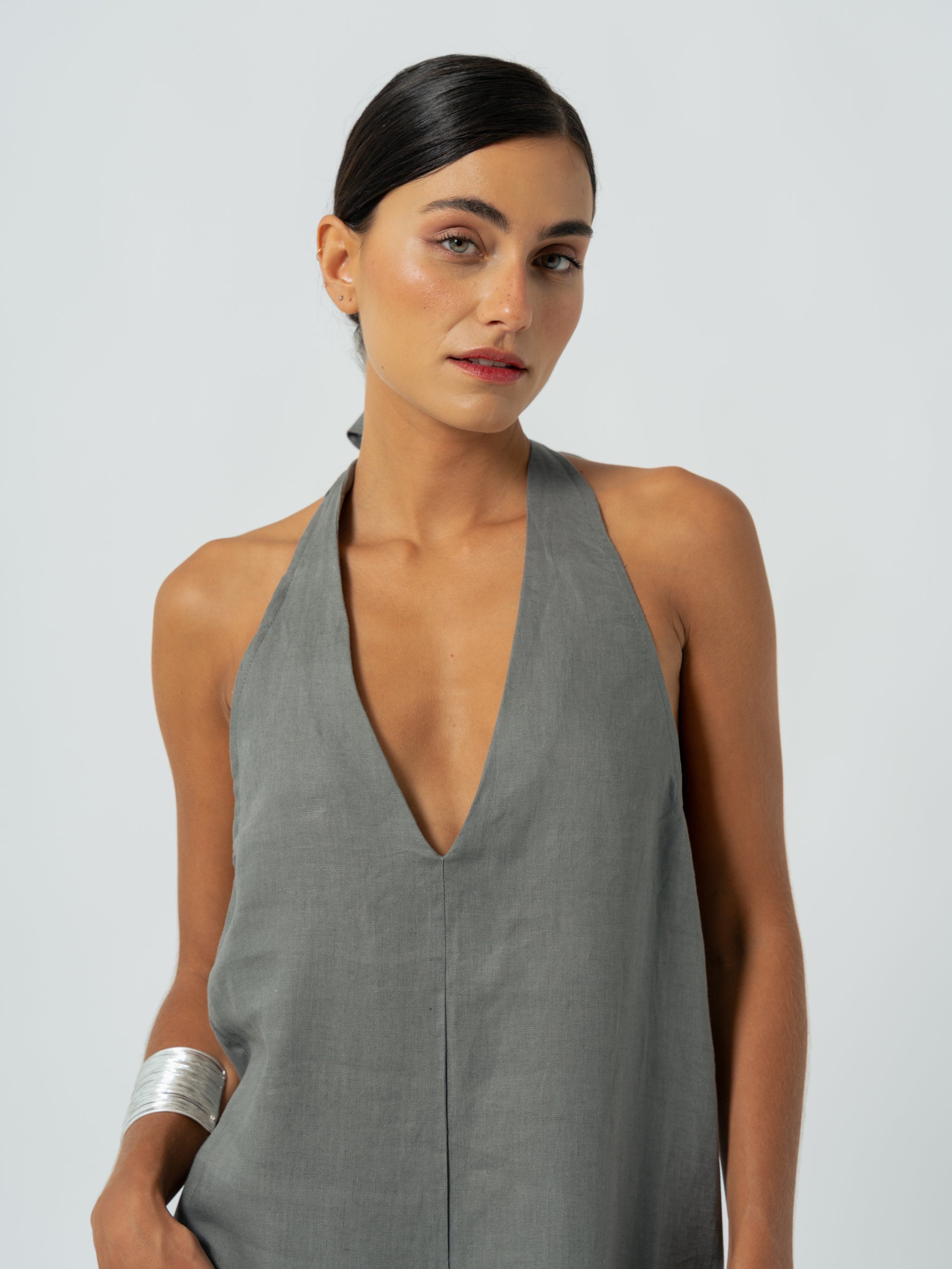 VERA GREY MAXI DRESS