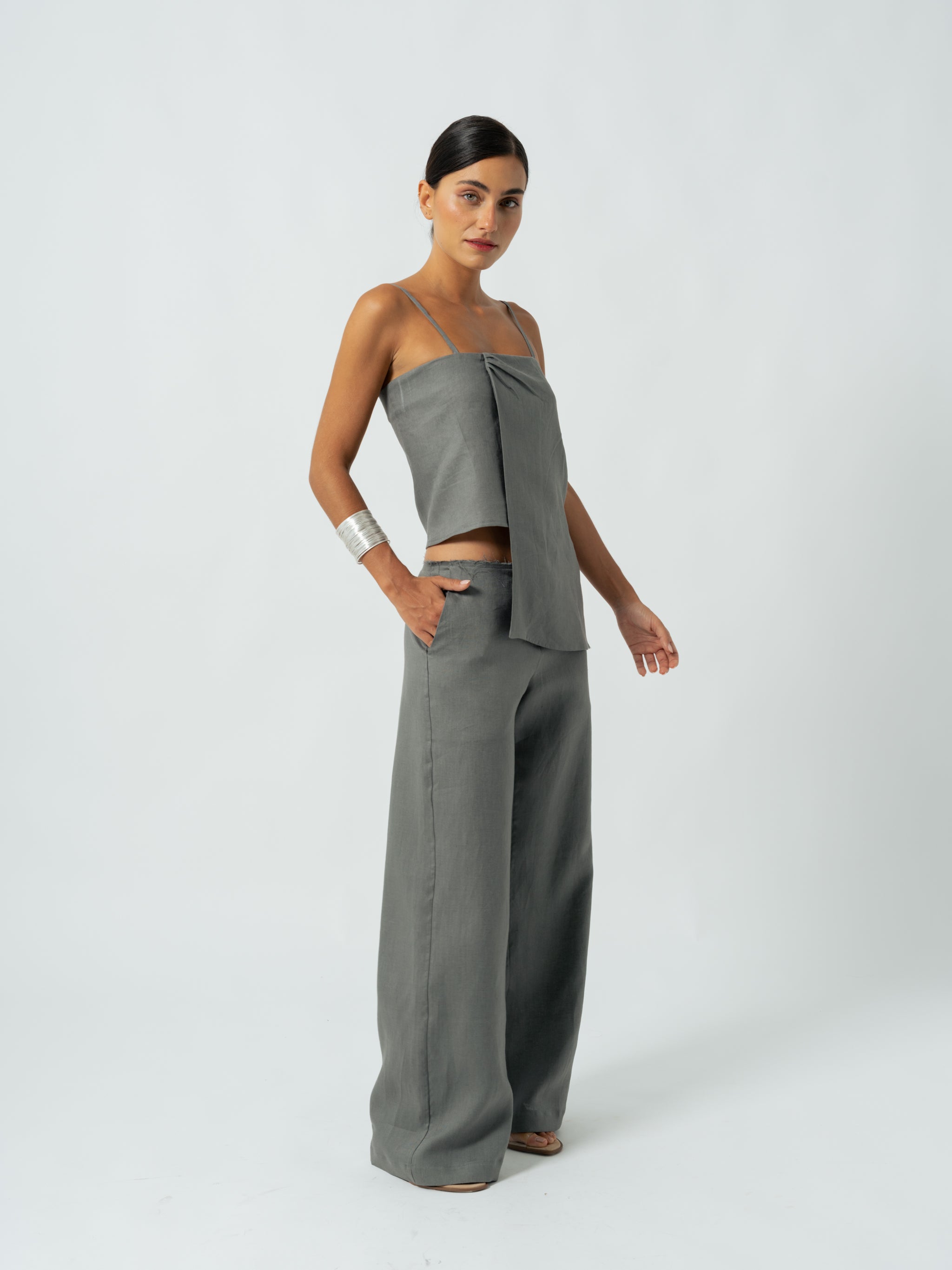 NORA GREY TROUSERS