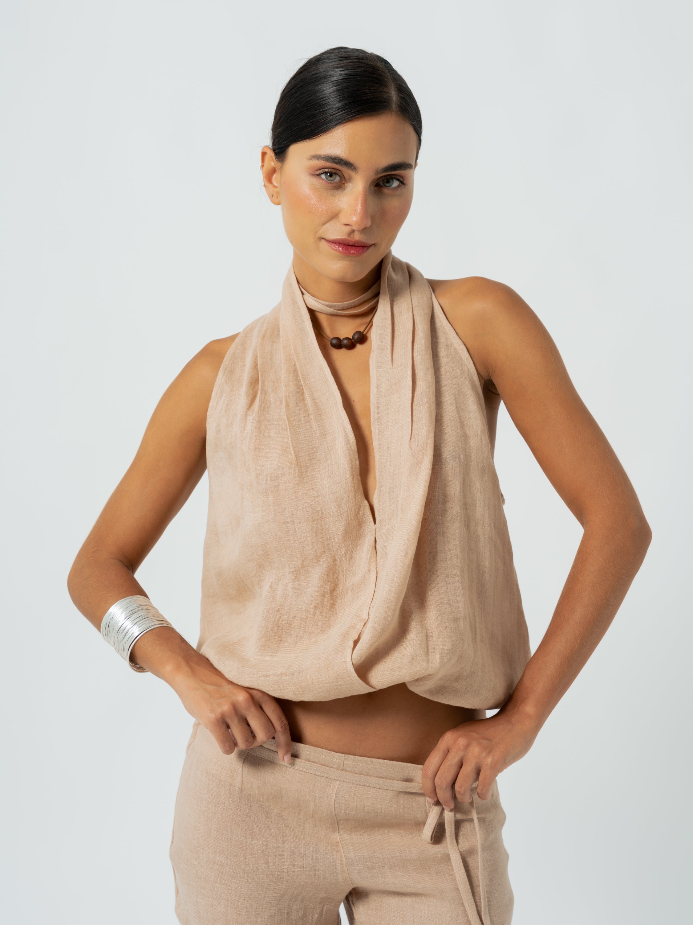 ALMA BEIGE TOP