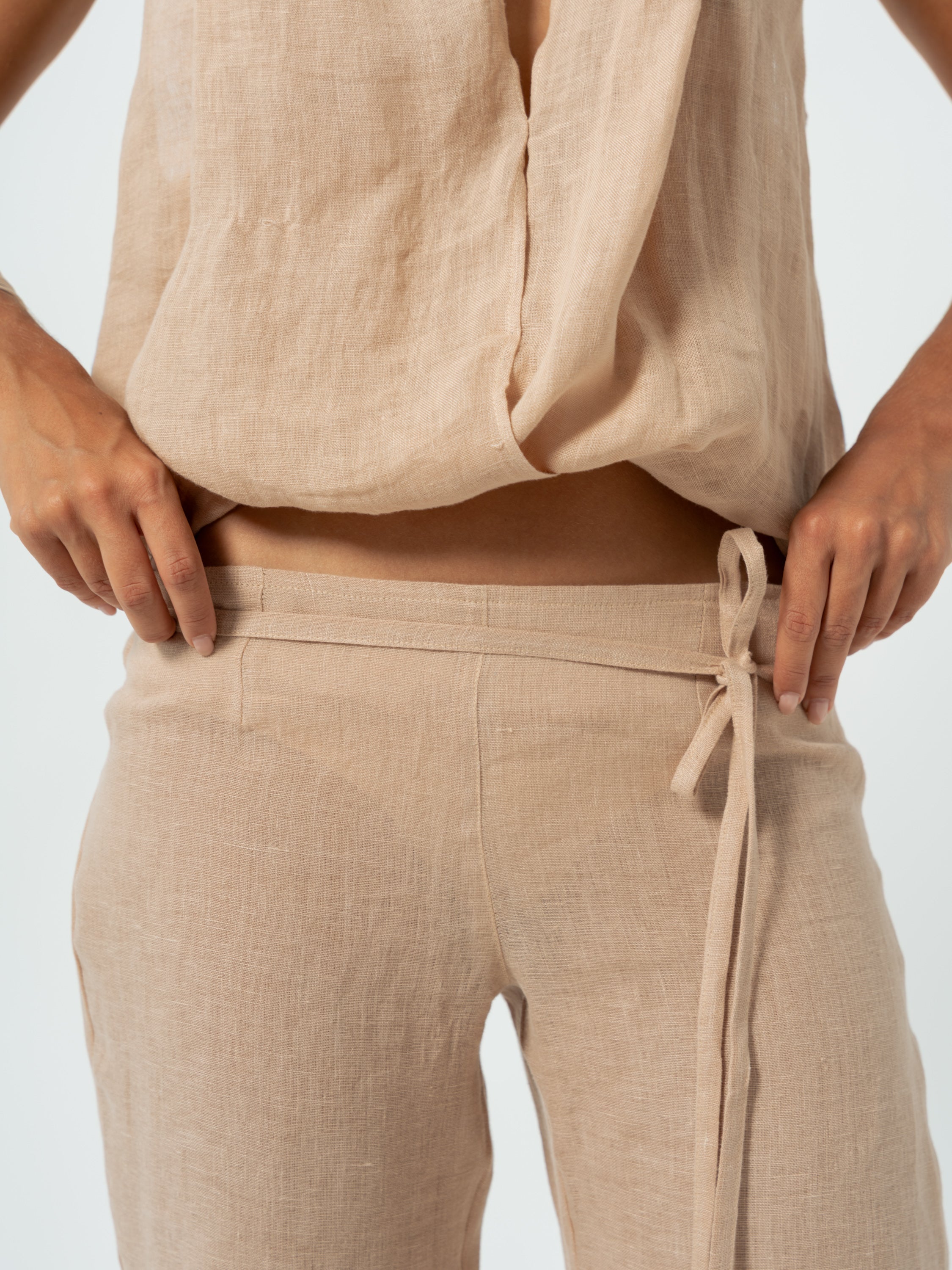 CAPRI BEIGE TROUSERS