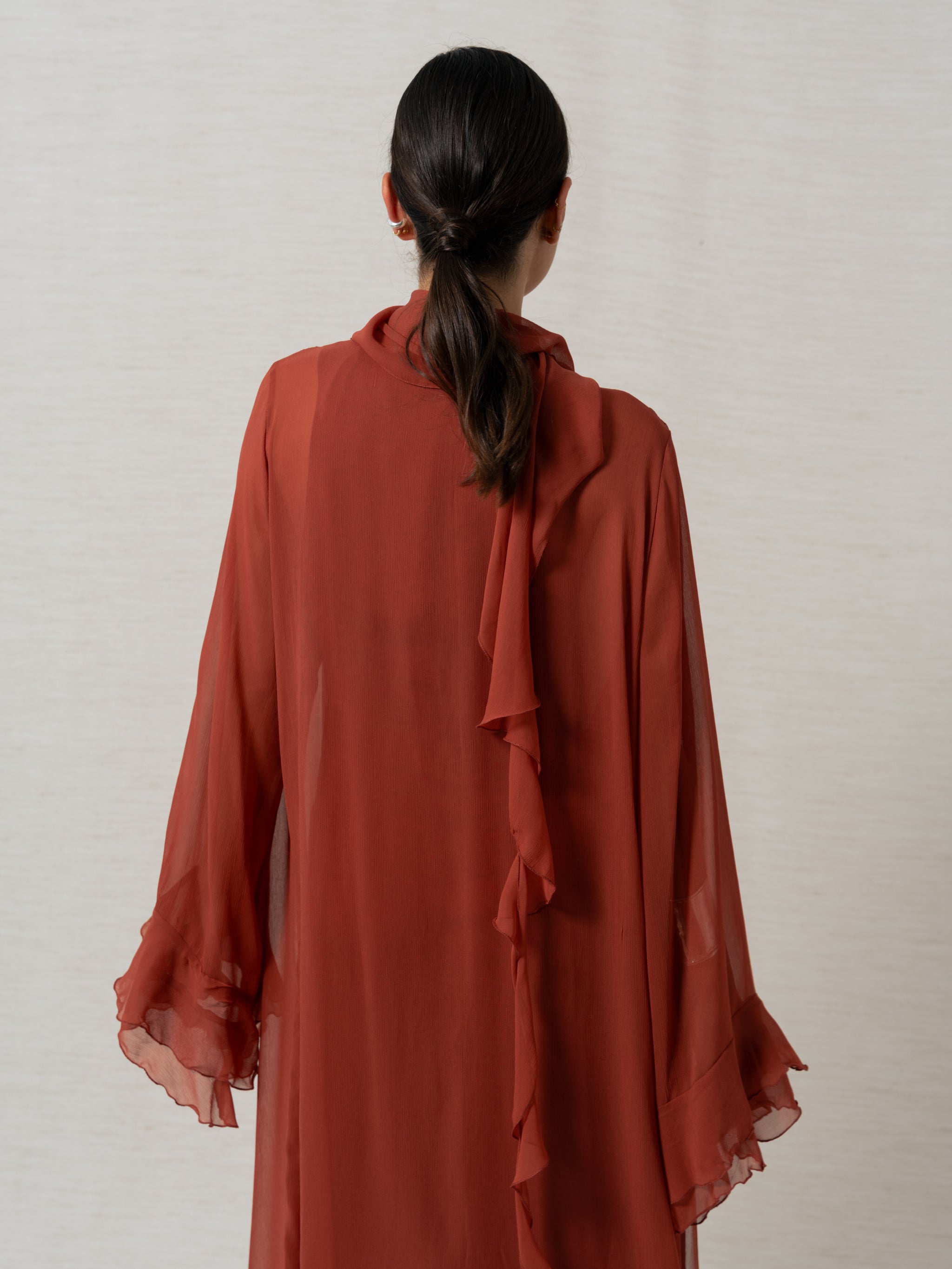 LIGHT WINE KAFTAN SET