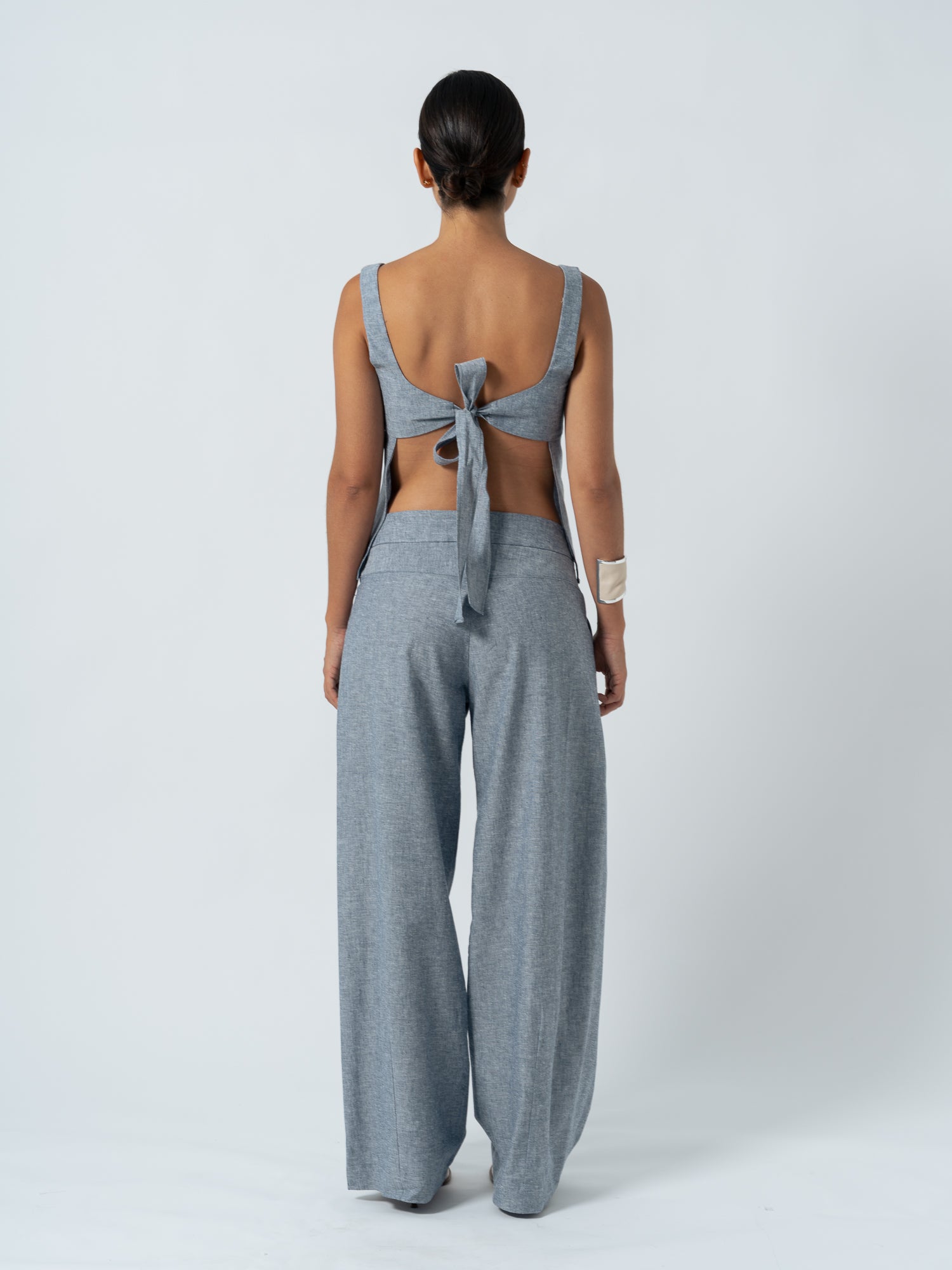 JANE DENIM TOP