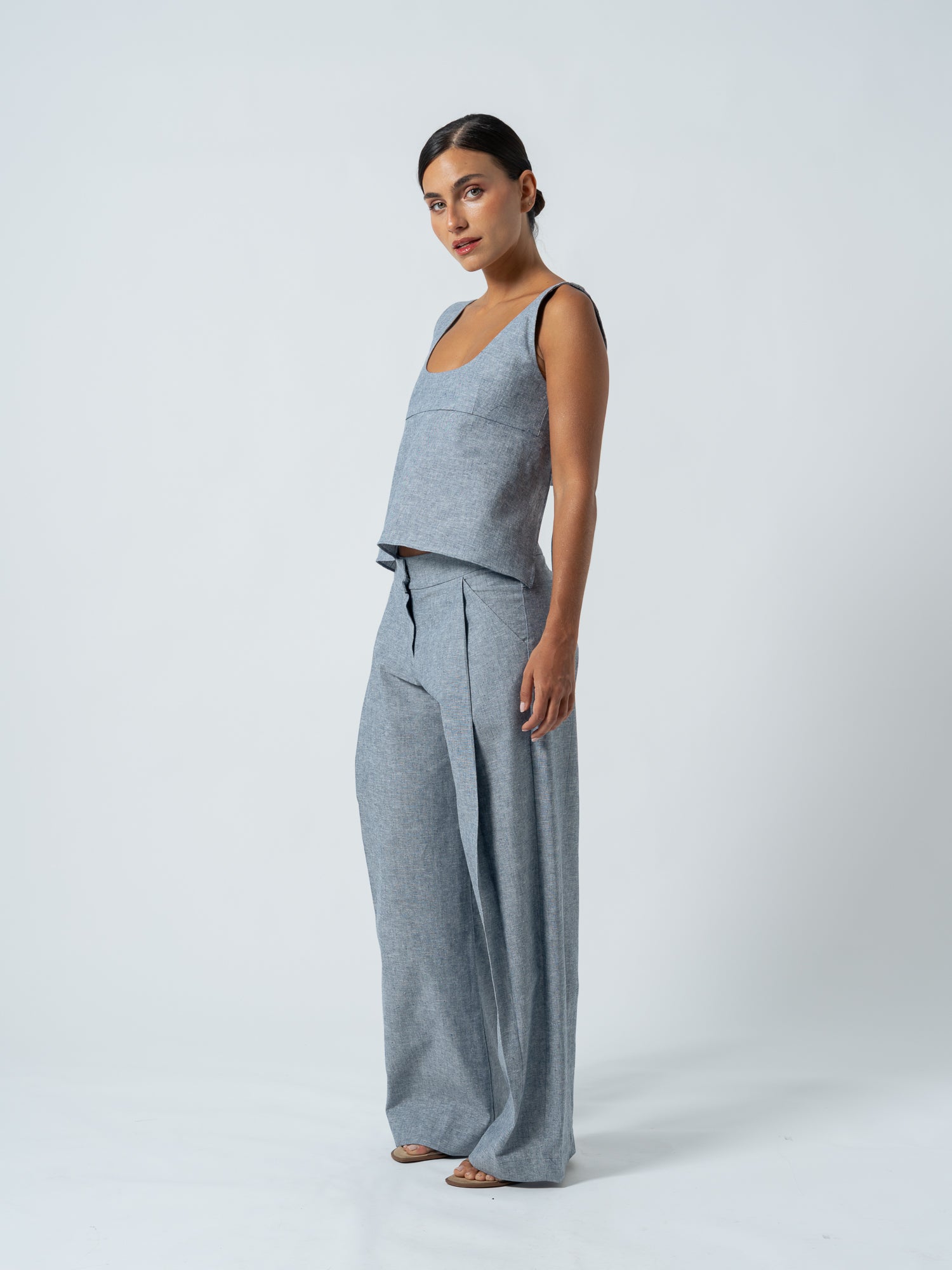 JANE DENIM TROUSERS
