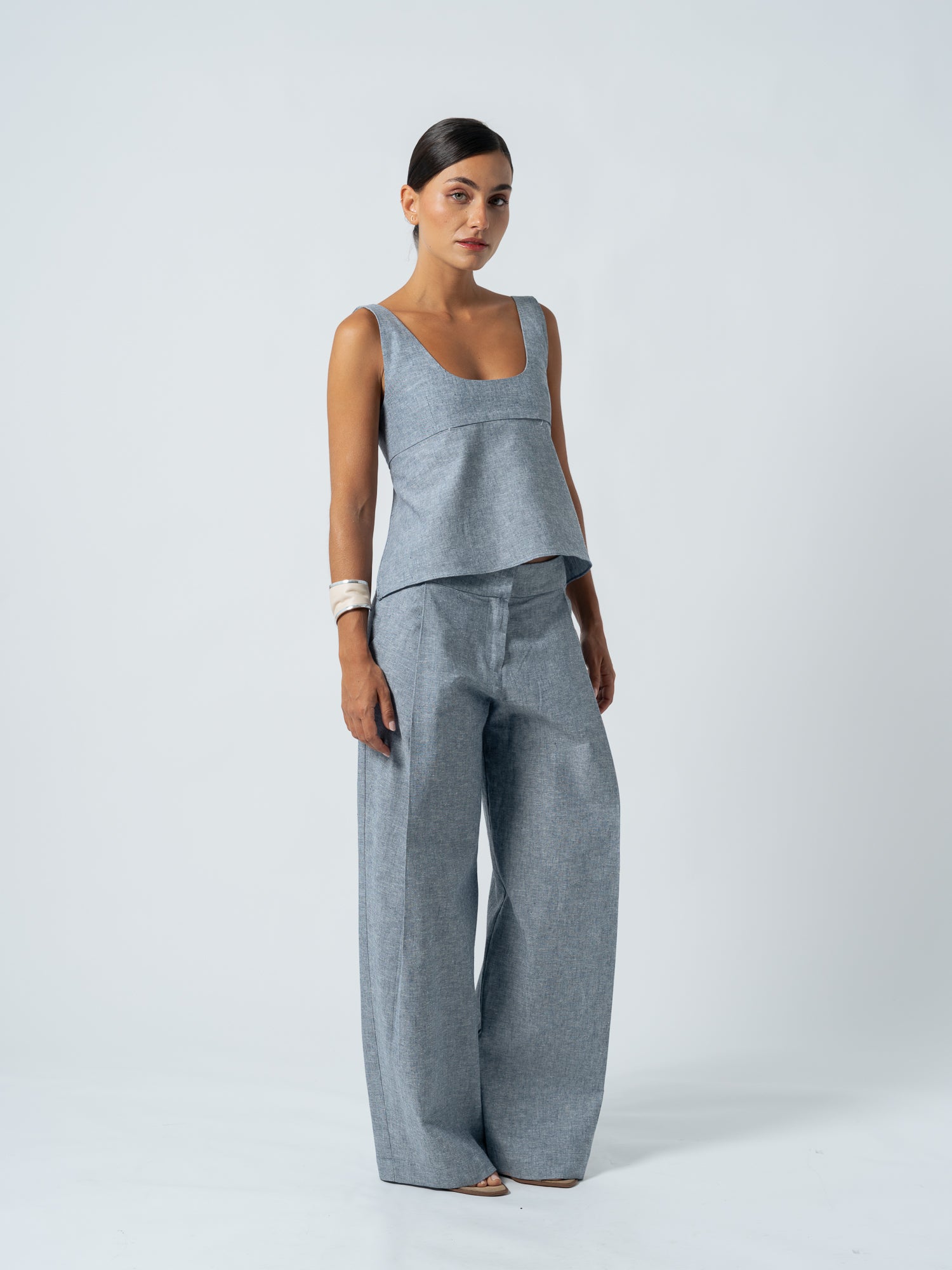 JANE DENIM TROUSERS