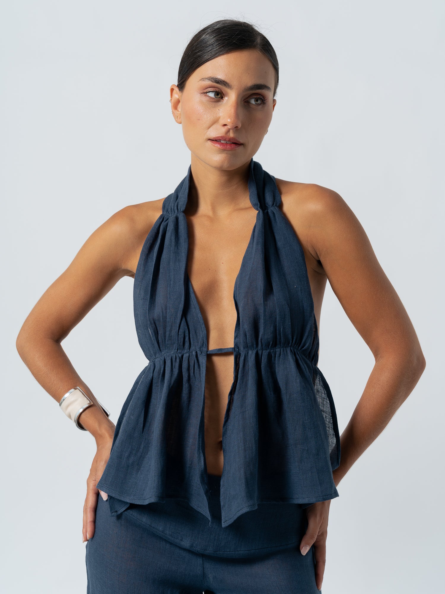 PETRA NAVY TOP
