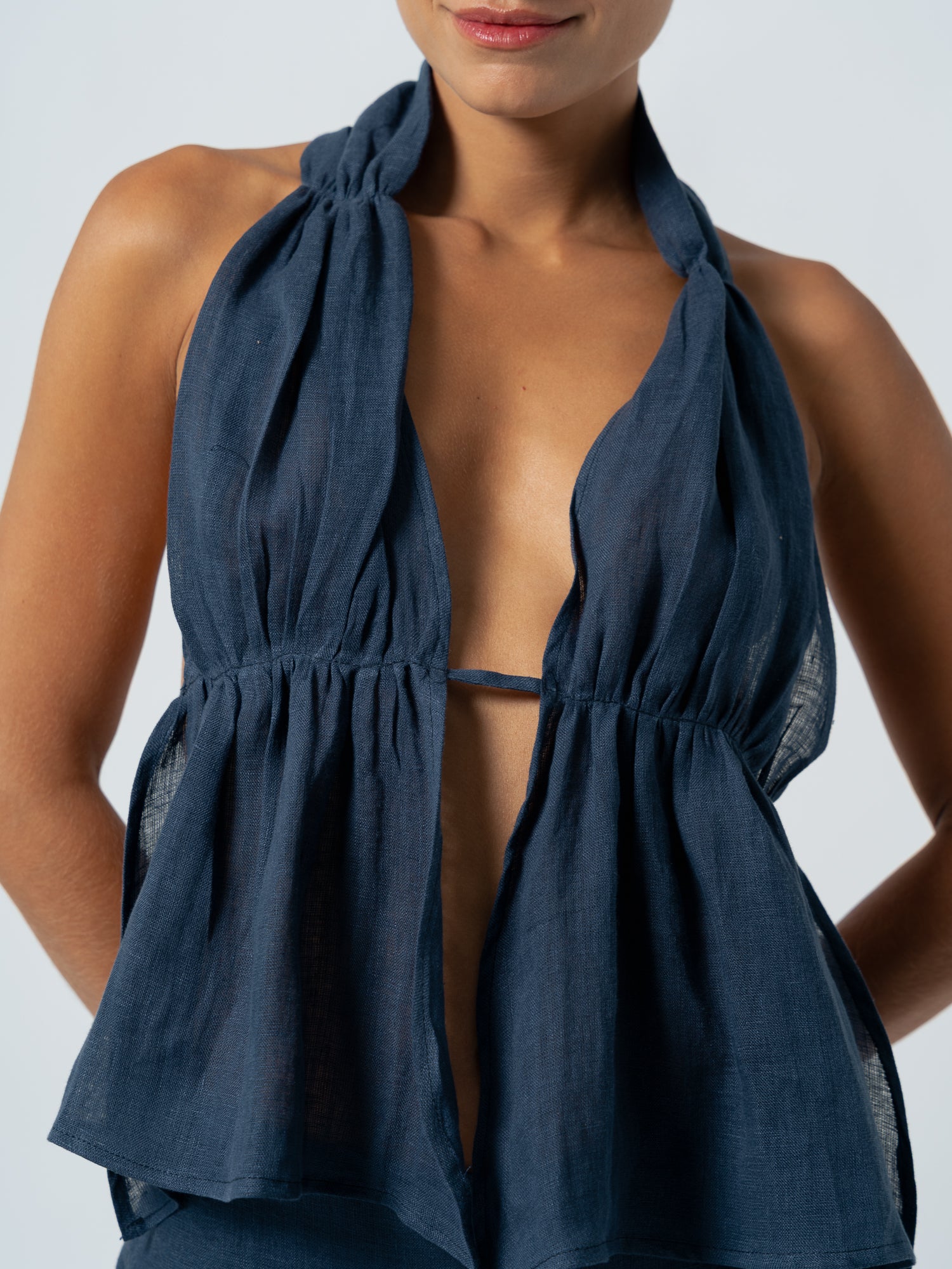 PETRA NAVY TOP