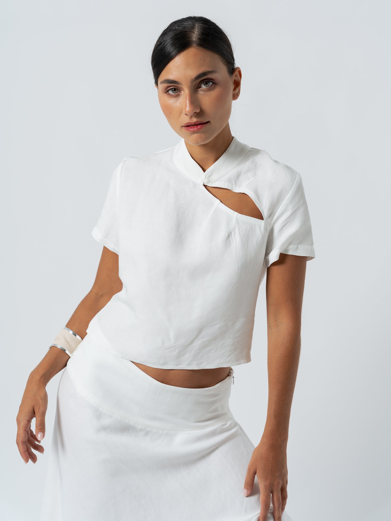 JOANA WHITE SKIRT