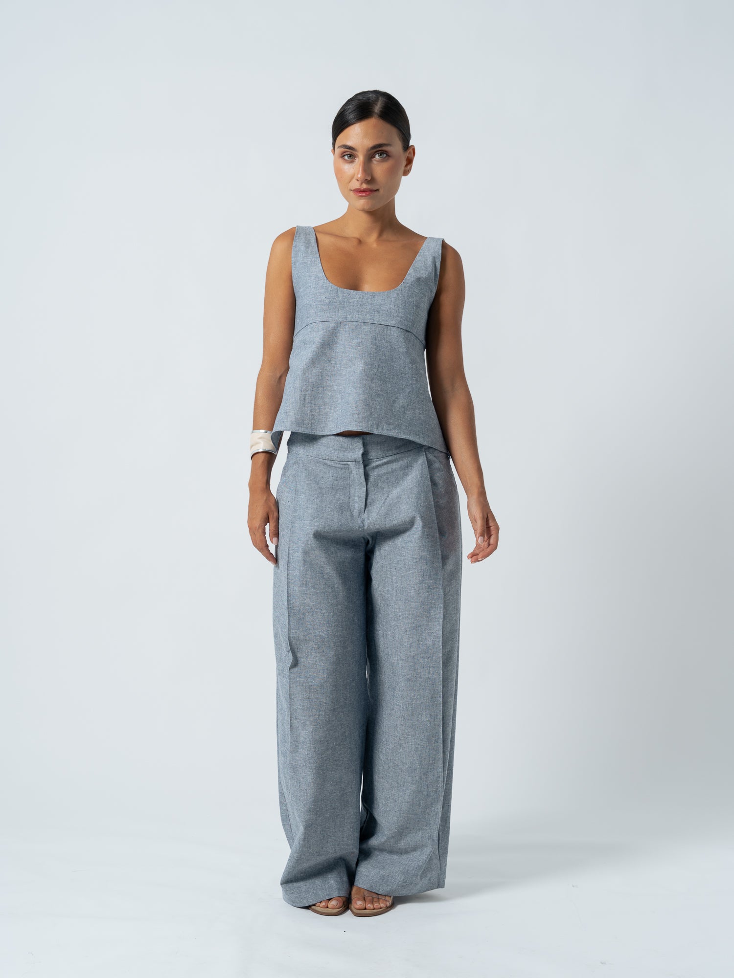 JANE DENIM TROUSERS