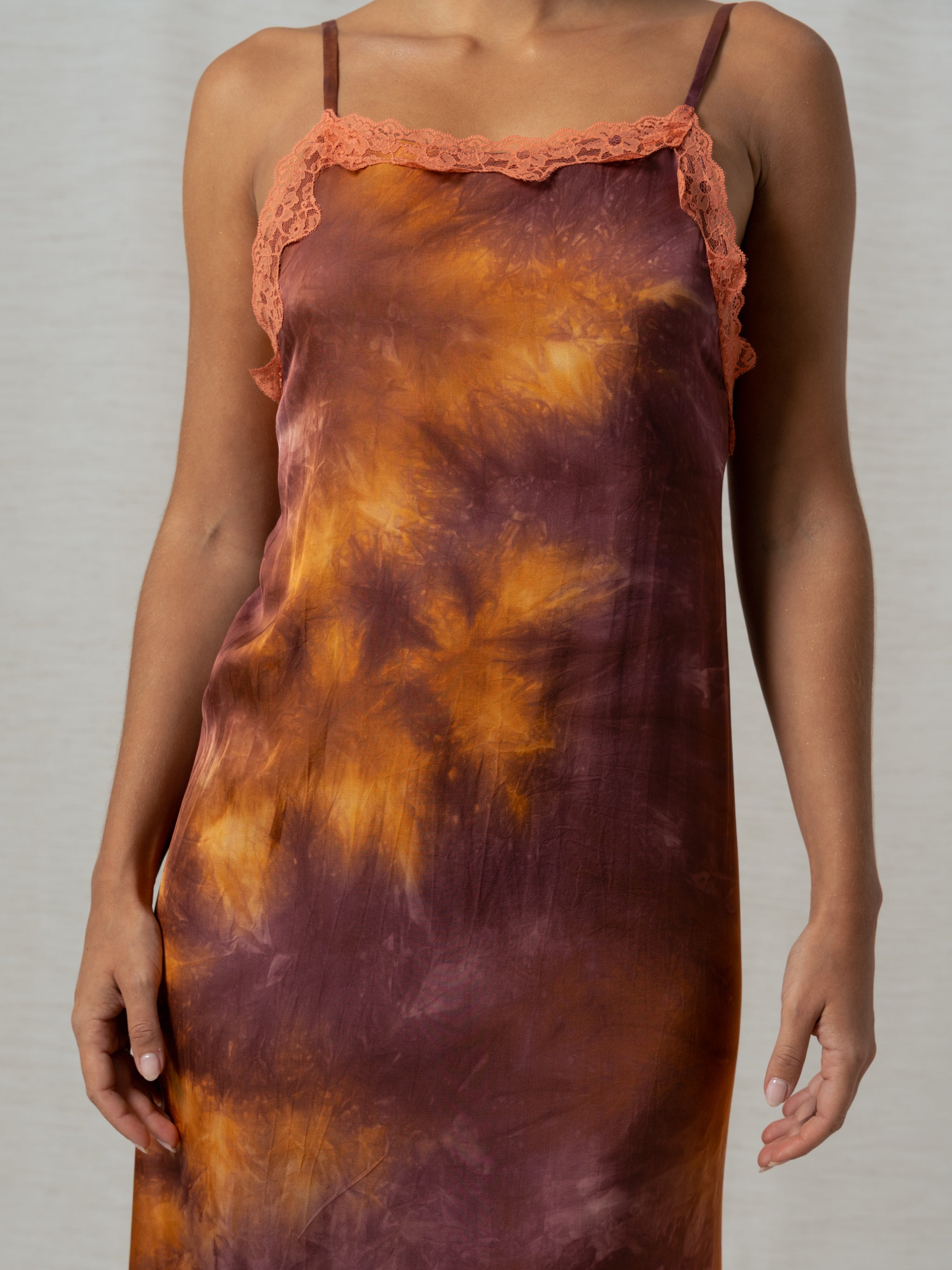 VITTORIA ORANGE MAXI DRESS