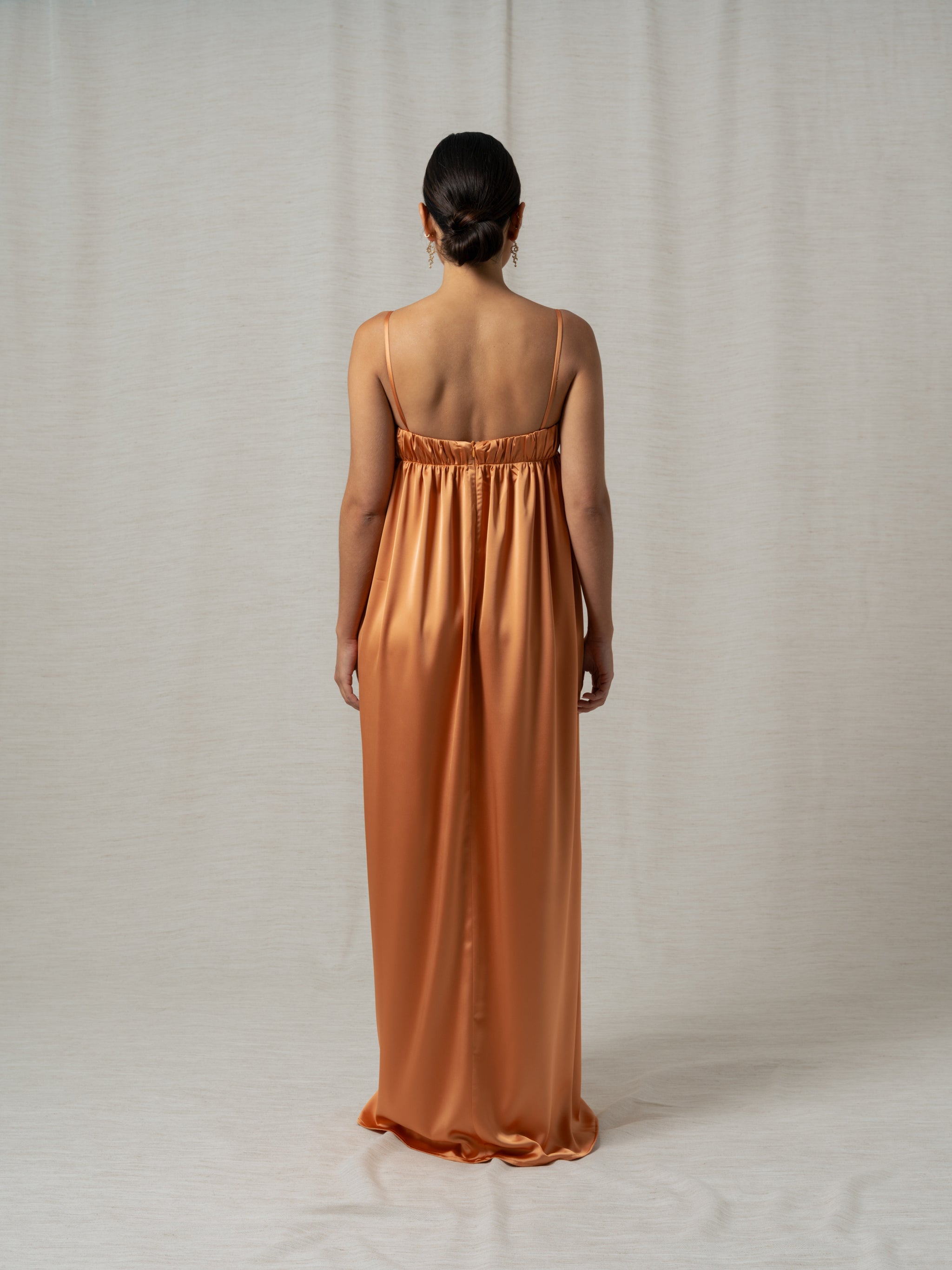 GILDA ORANGE MAXI DRESS